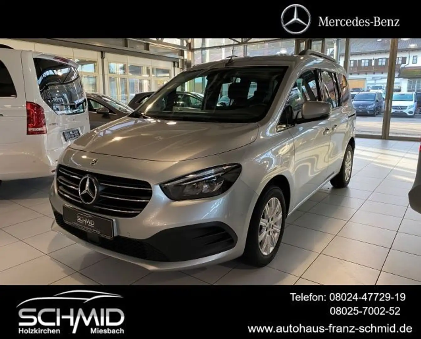 Mercedes-Benz T-Class T 180 PROGRESSIVE LED RFK MBUX LED SPUR DAB PDC Silber - 1