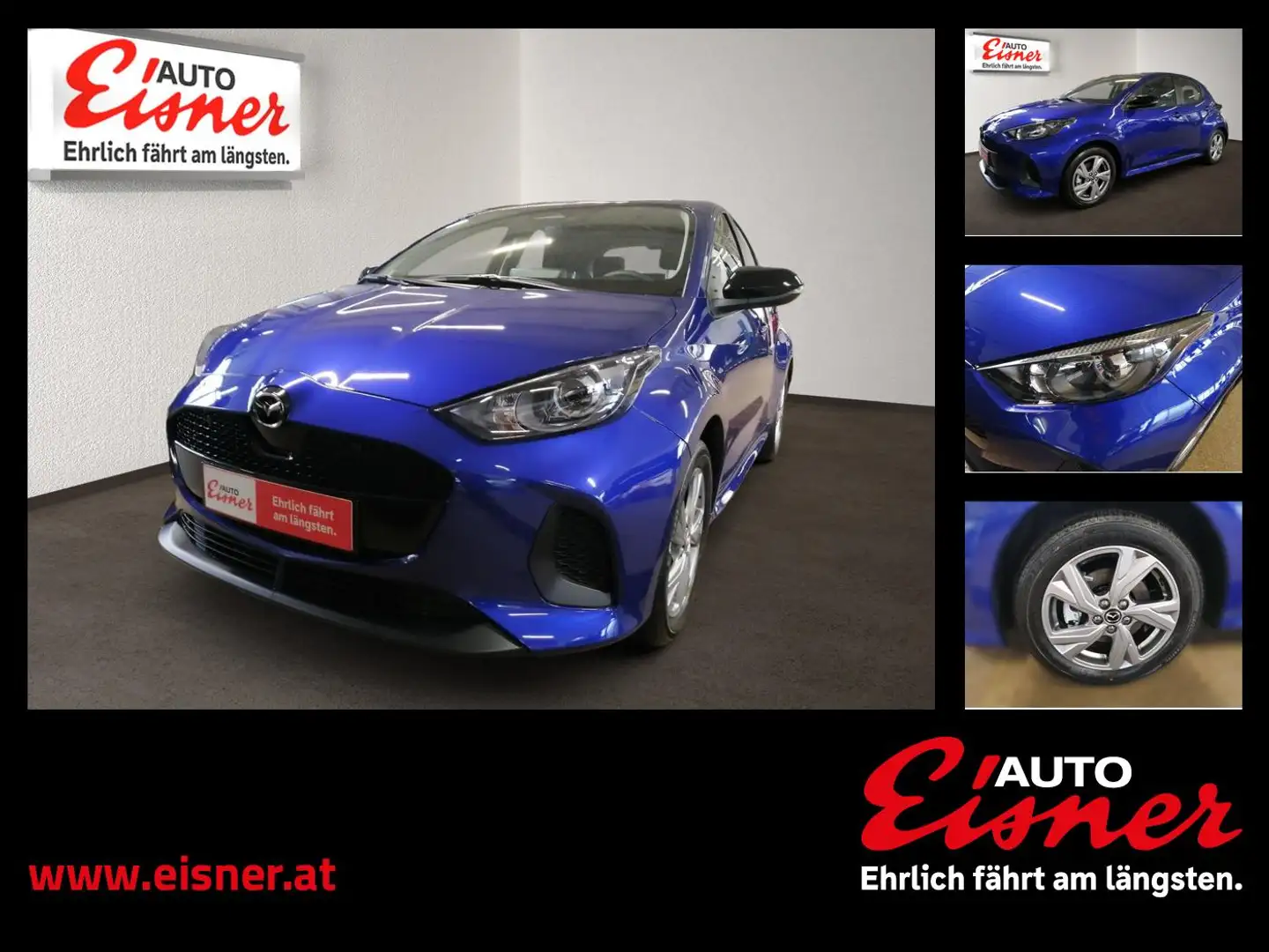 Mazda 2 HYBRID EXCLUSIVE-LINE Rückfahrkamera,Sitzheiz. Blau - 1