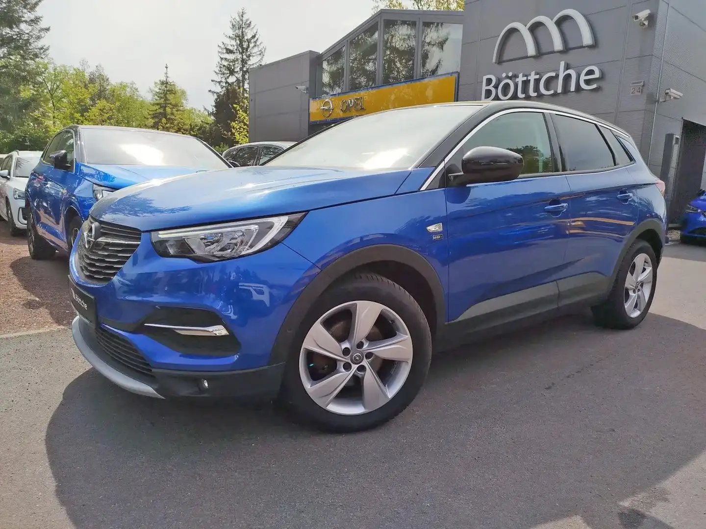 Opel Grandland X 1.2 Opel 2020 Allw/LED/Navi/Shz/Kamera/Klimaauto Blu/Azzurro - 2