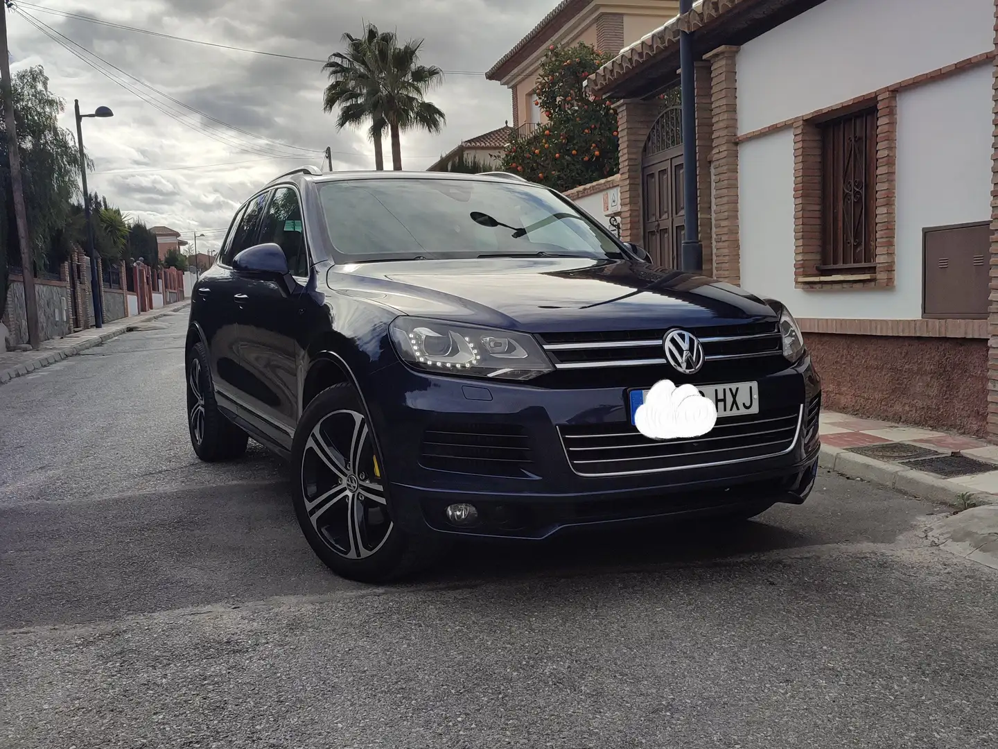 Volkswagen Touareg 3.0TDI V6 BMT R-Line 245 Tiptronic Azul - 1