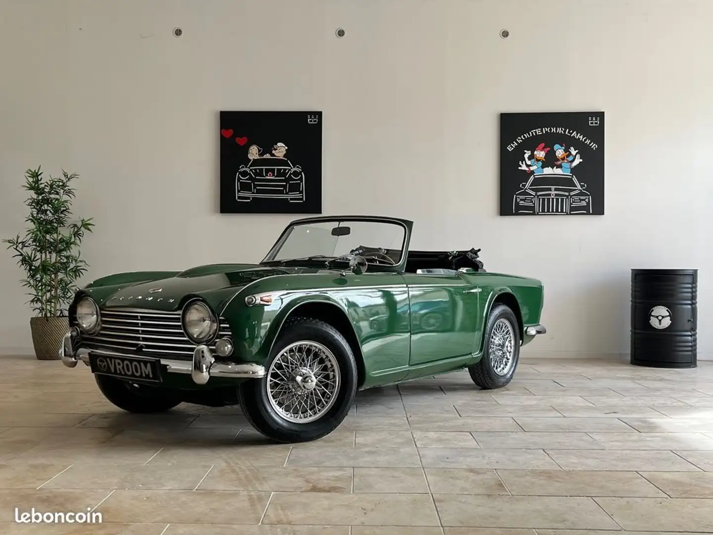Triumph TR3 TR tr4 a irs Verde - 1