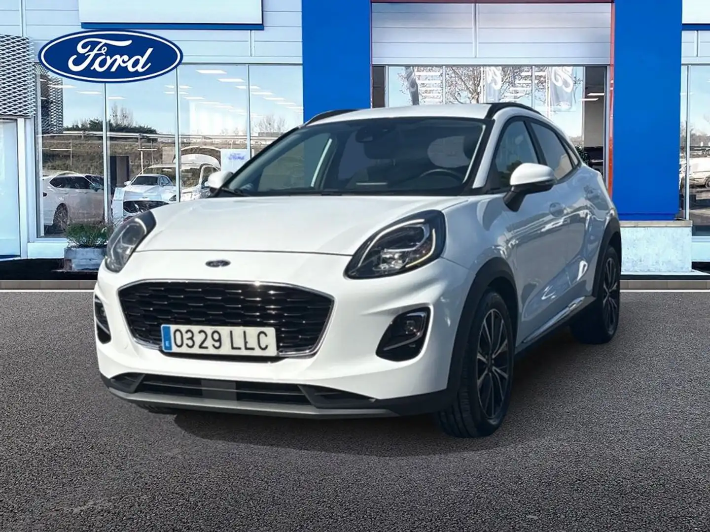 Ford Puma 1.0 EcoBoost MHEV Titanium 125 Blanco - 1