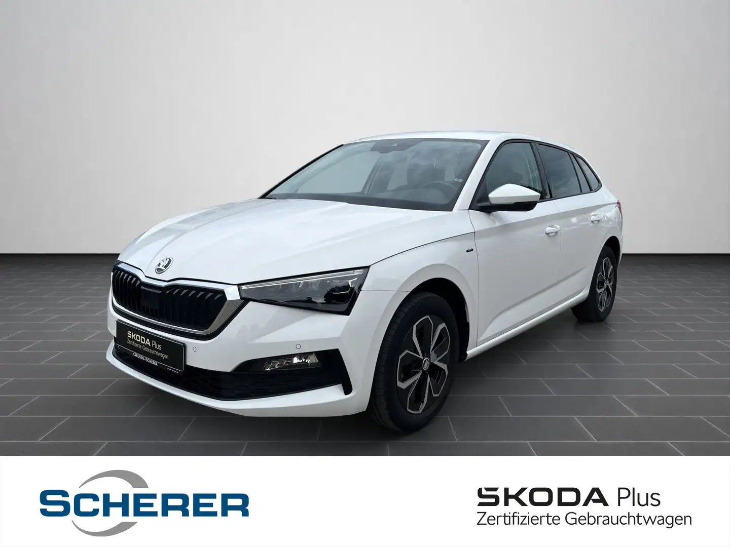 Skoda Scala 1.0 TSI GRA DAB SHZ LED Weiß - 1