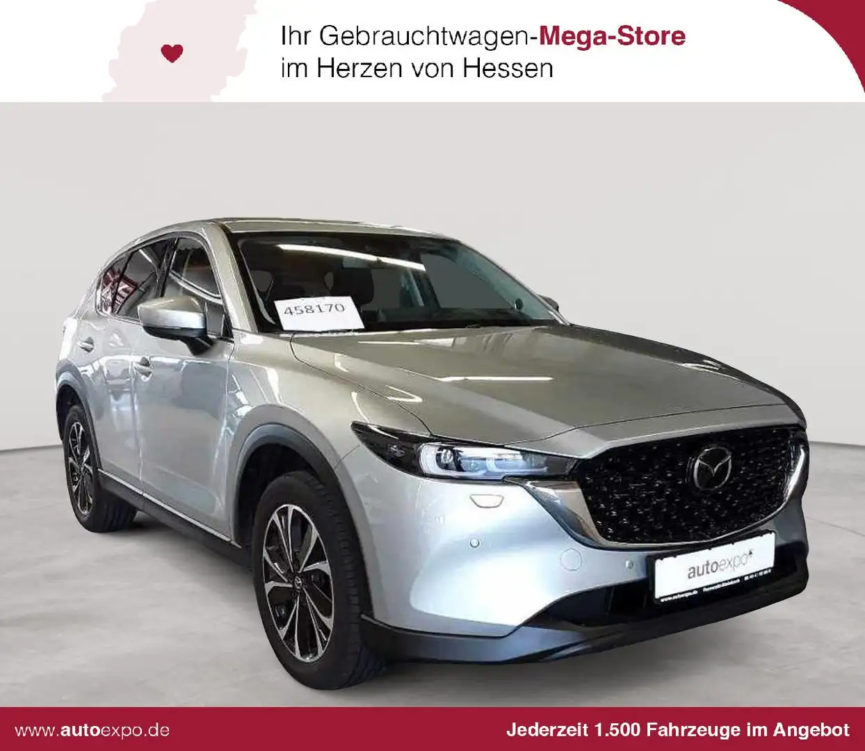 Mazda CX-5 CX-5 e-SKYACTIV-G 194 AWD Aut. Exclusive-Line Silber - 1