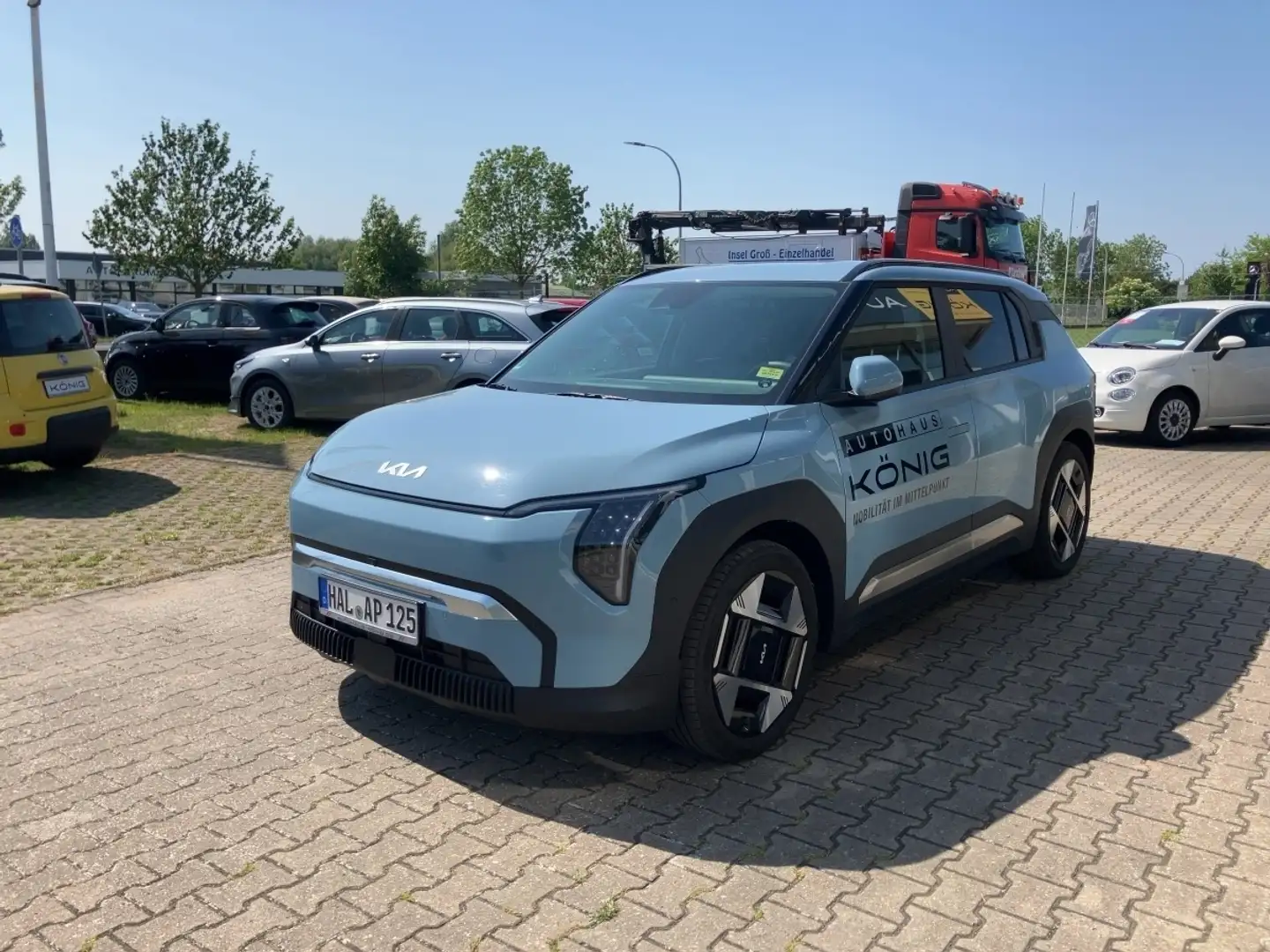 Kia EV3 81,4-kWh EARTH Business Design Drive Wise WP Bleu - 2