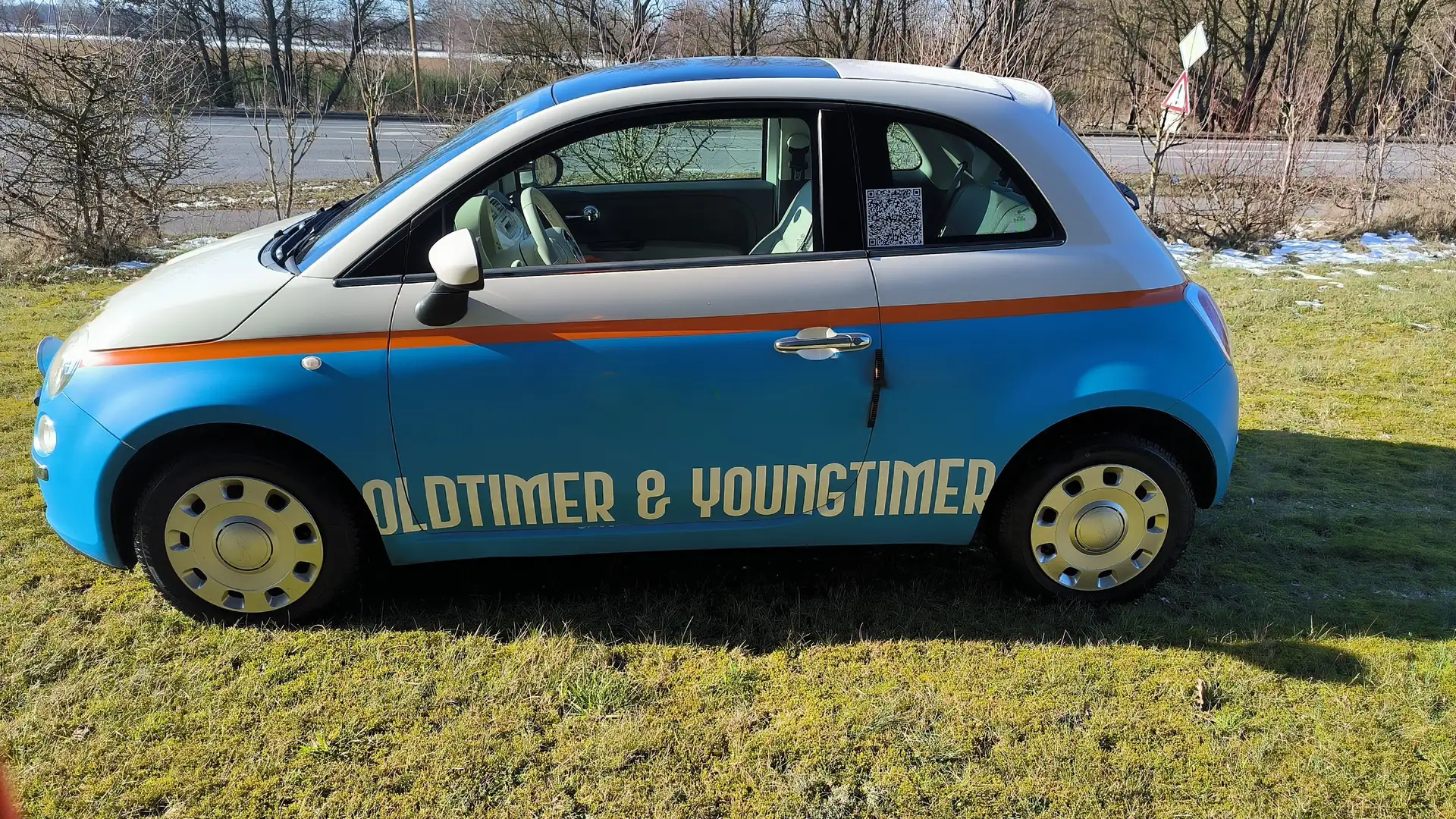 Fiat 500 1.2 - schöne Ausstattung - Kfz-Steuer € 26,- Fehér - 2