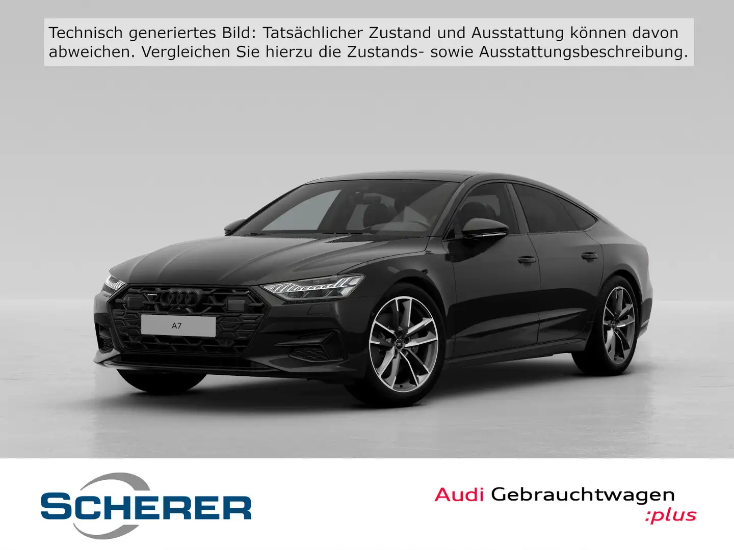 Audi A7 50TDI quattro HUD KAMERA LED NAVI M Schwarz - 1