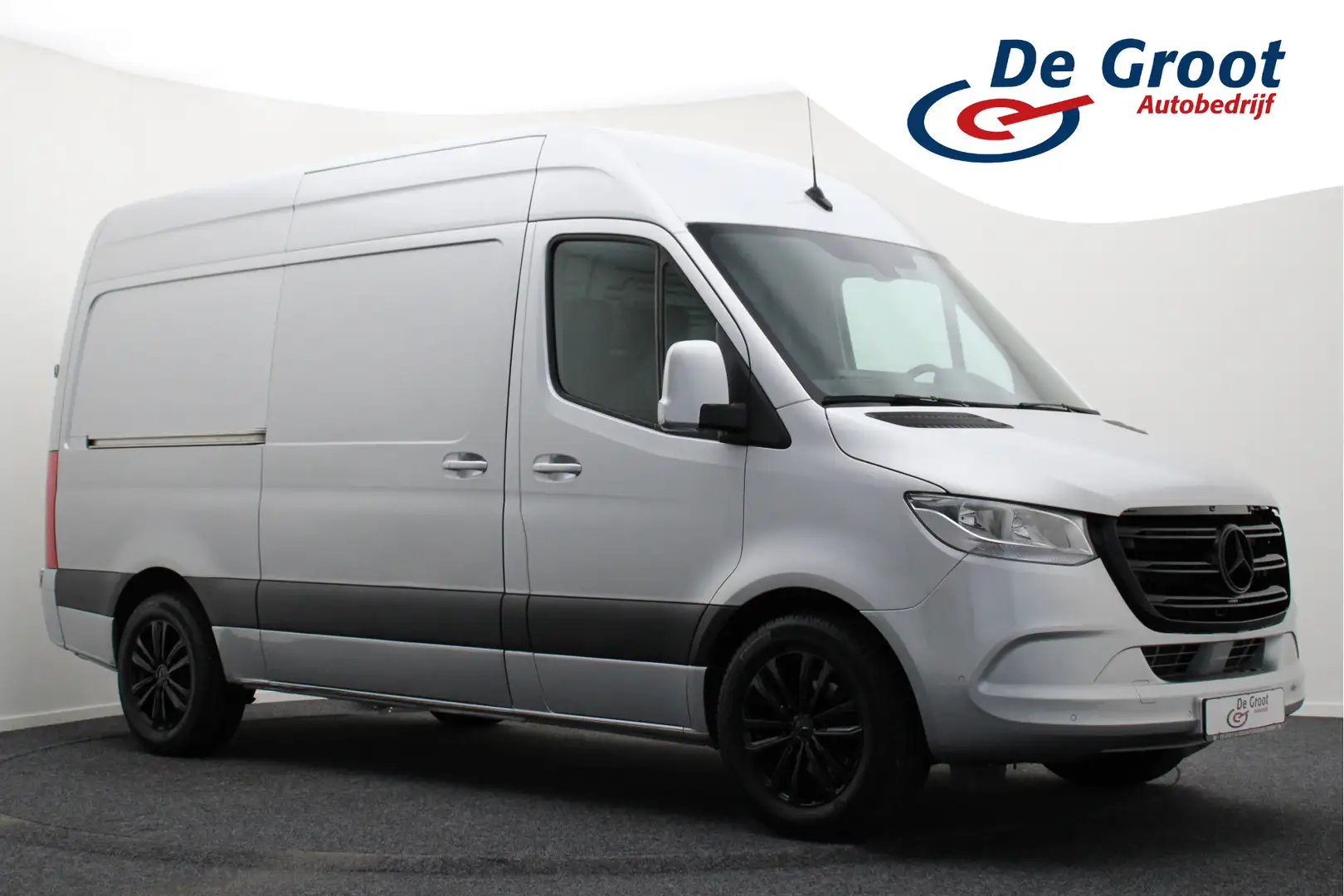 Mercedes-Benz Sprinter 315 CDI L2H2 Automaat 3-Zits, Airco, Cruise, Camer Argent - 1