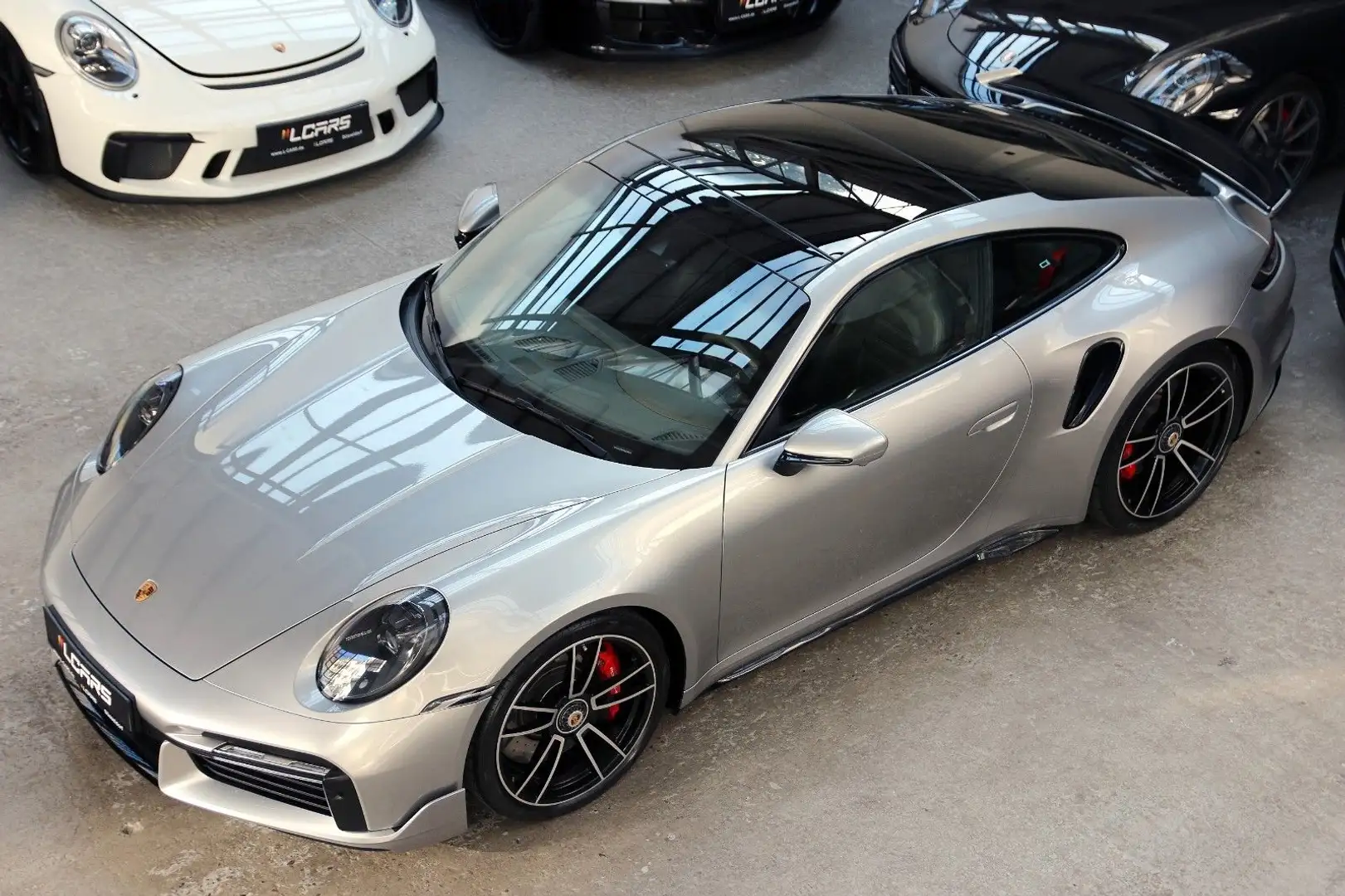 Porsche 992 Turbo Aero-Kit 18Wege Sportabgas Schiebedach Argent - 1