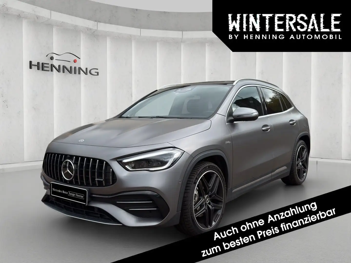 Mercedes-Benz GLA 35 AMG 4M MAGNO Panorama Burmester Distr 20" Grau - 1