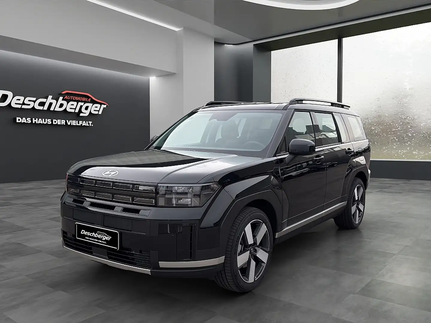 Hyundai SANTA FE Santa Fe 1,6 T-GDI Plug-In 4WDTrend Line Aut. Schwarz - 1