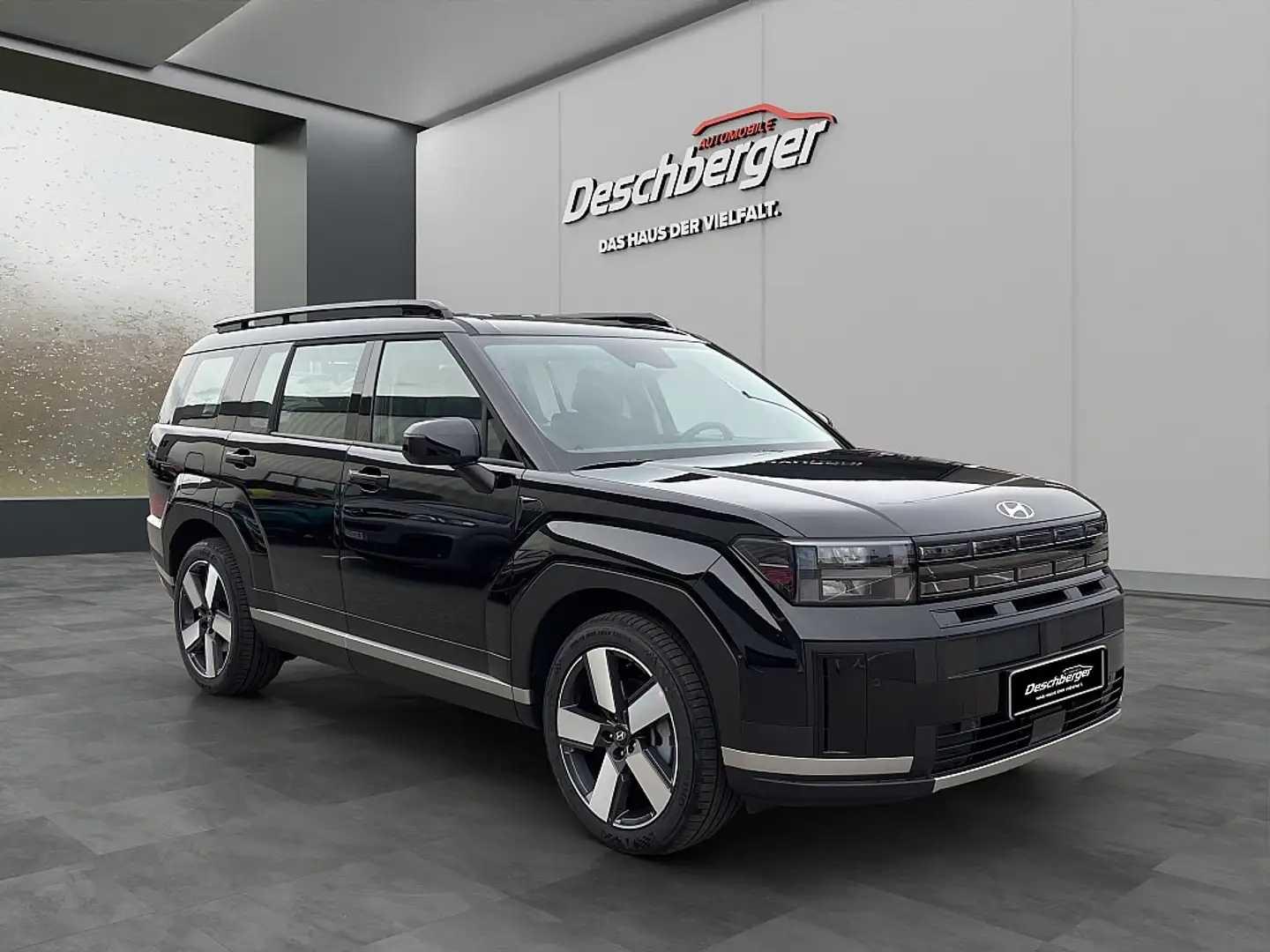 Hyundai SANTA FE Santa Fe 1,6 T-GDI Plug-In 4WDTrend Line Aut. Schwarz - 2