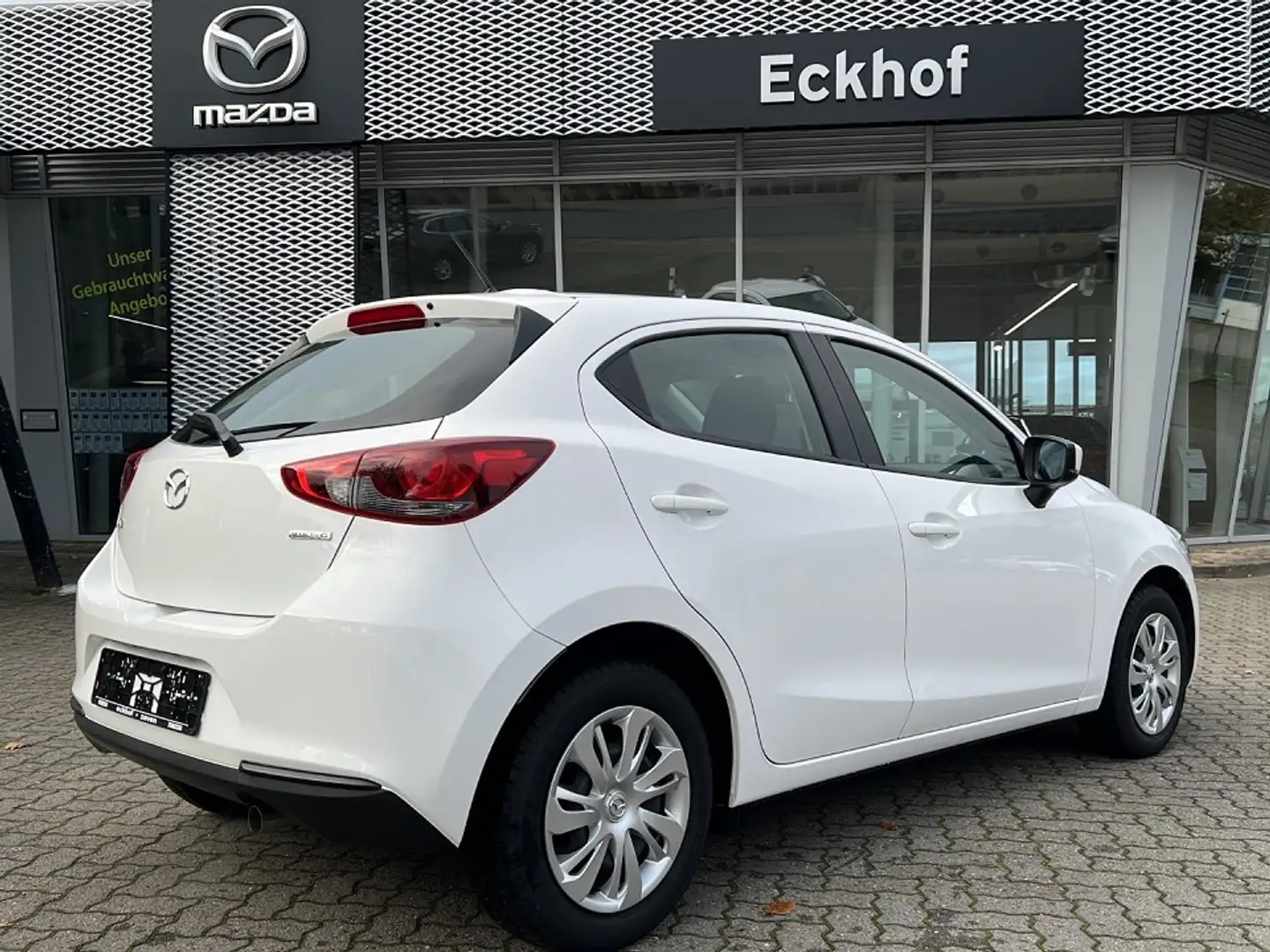 Mazda 2 5-Türer 1.5 (75 PS) Center|KLIMA|CarPlay Blanc - 2