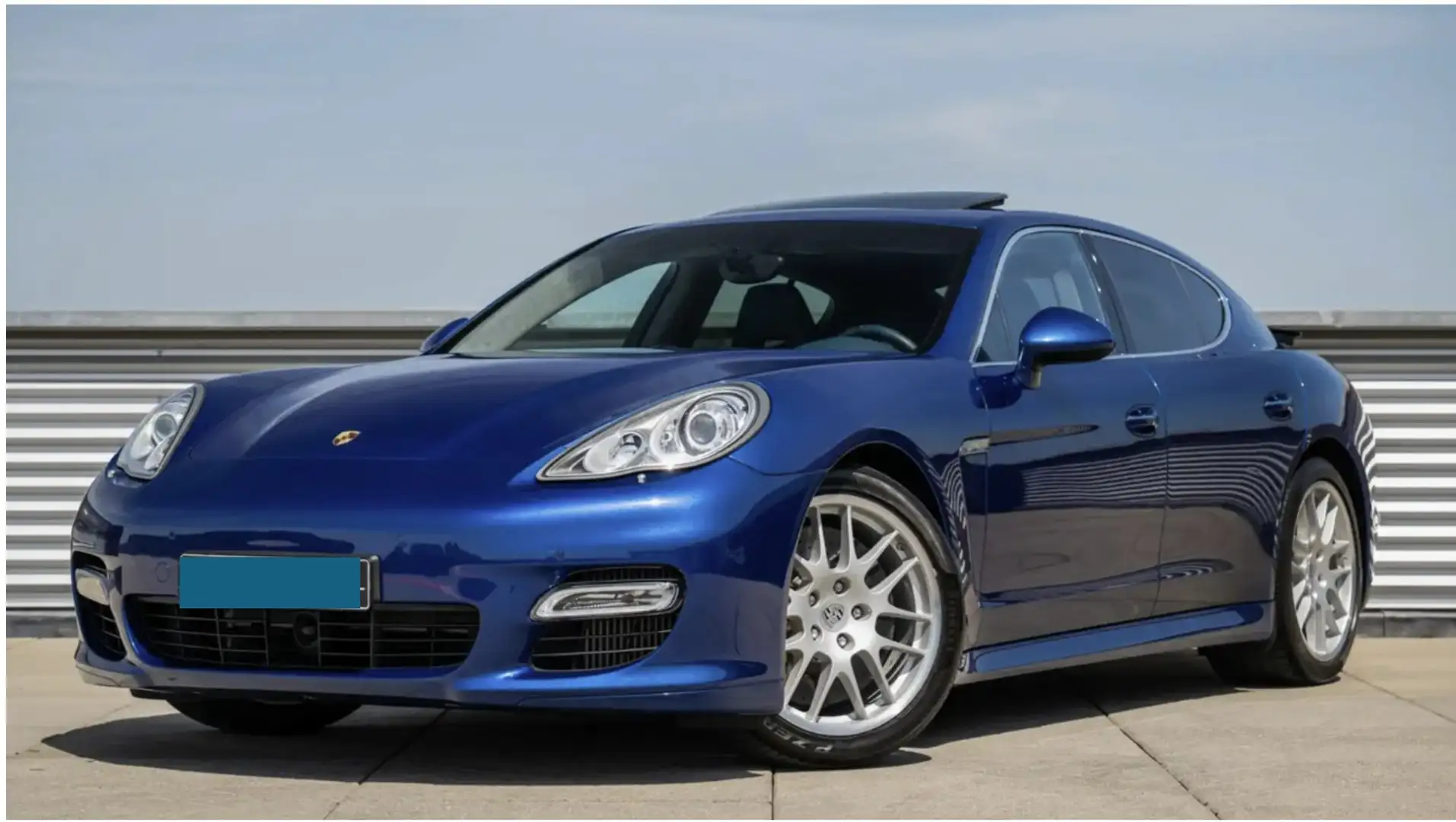 Porsche Panamera Panamera 4.8 Blauw - 1