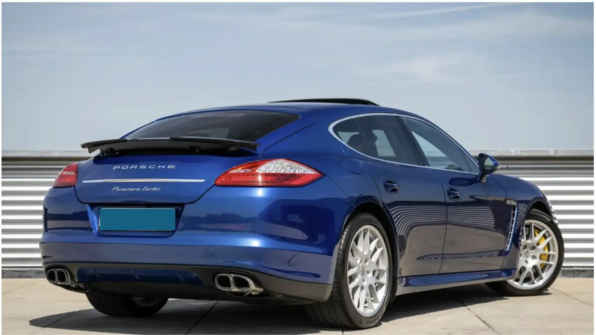 Porsche Panamera Panamera 4.8 Blauw - 2