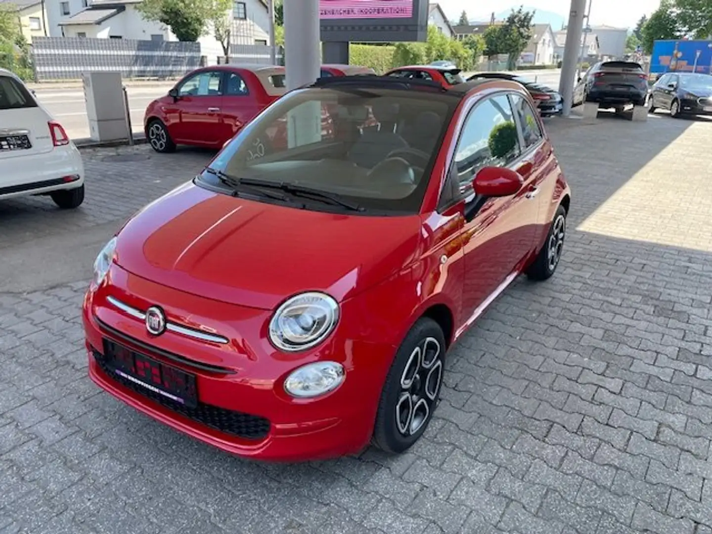 Fiat 500C Club Rot - 1