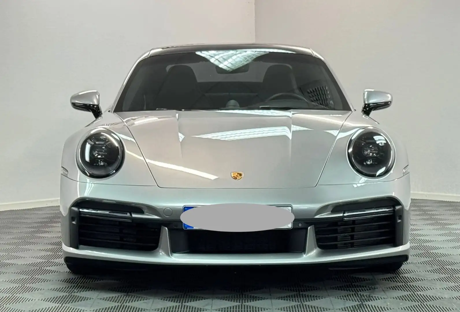 Porsche 911 Turbo S Silber - 2