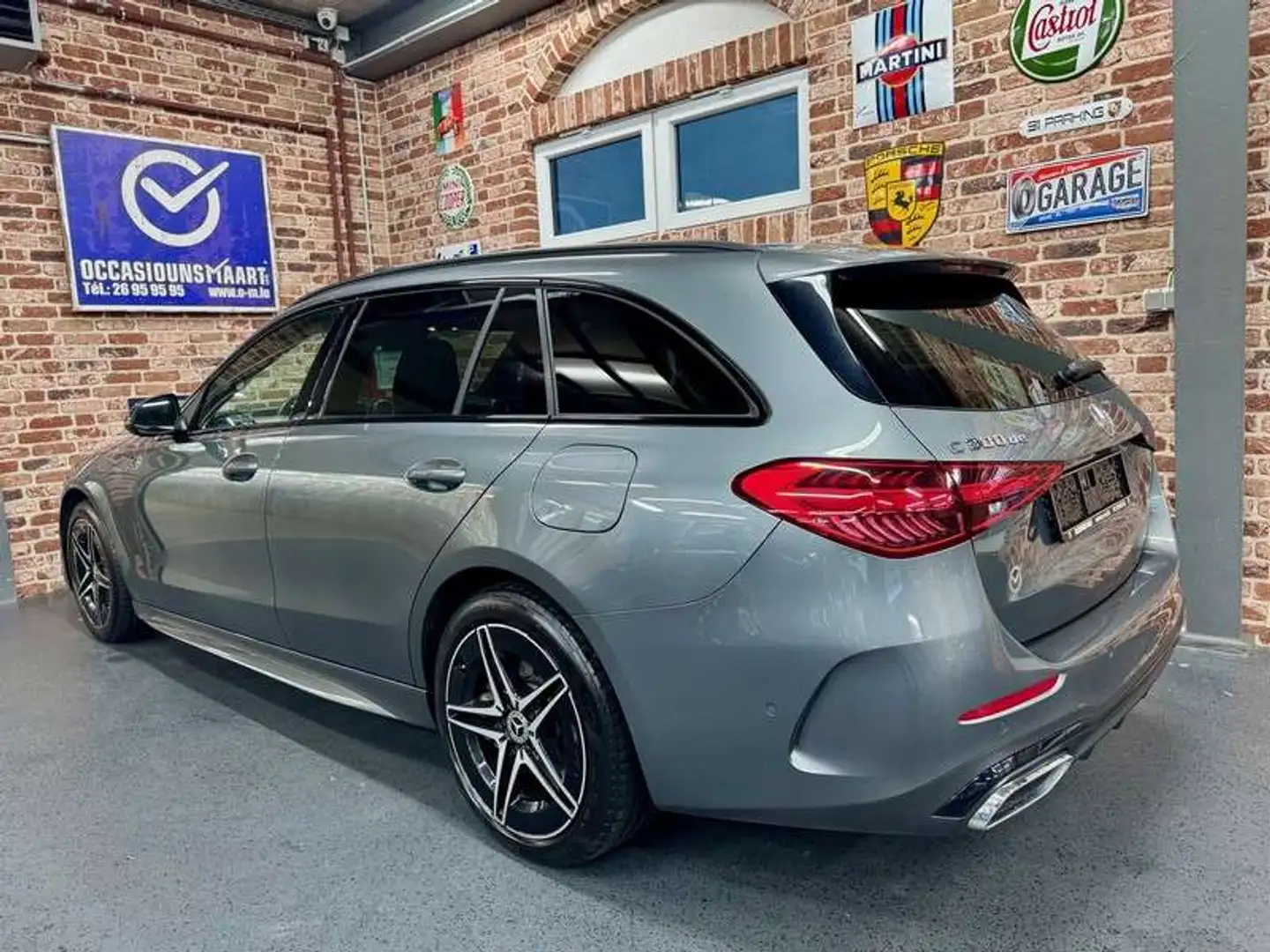 Mercedes-Benz C 300 C 300d 2.0 197cv 9G-TRONIC AMG-LINE Gris - 2