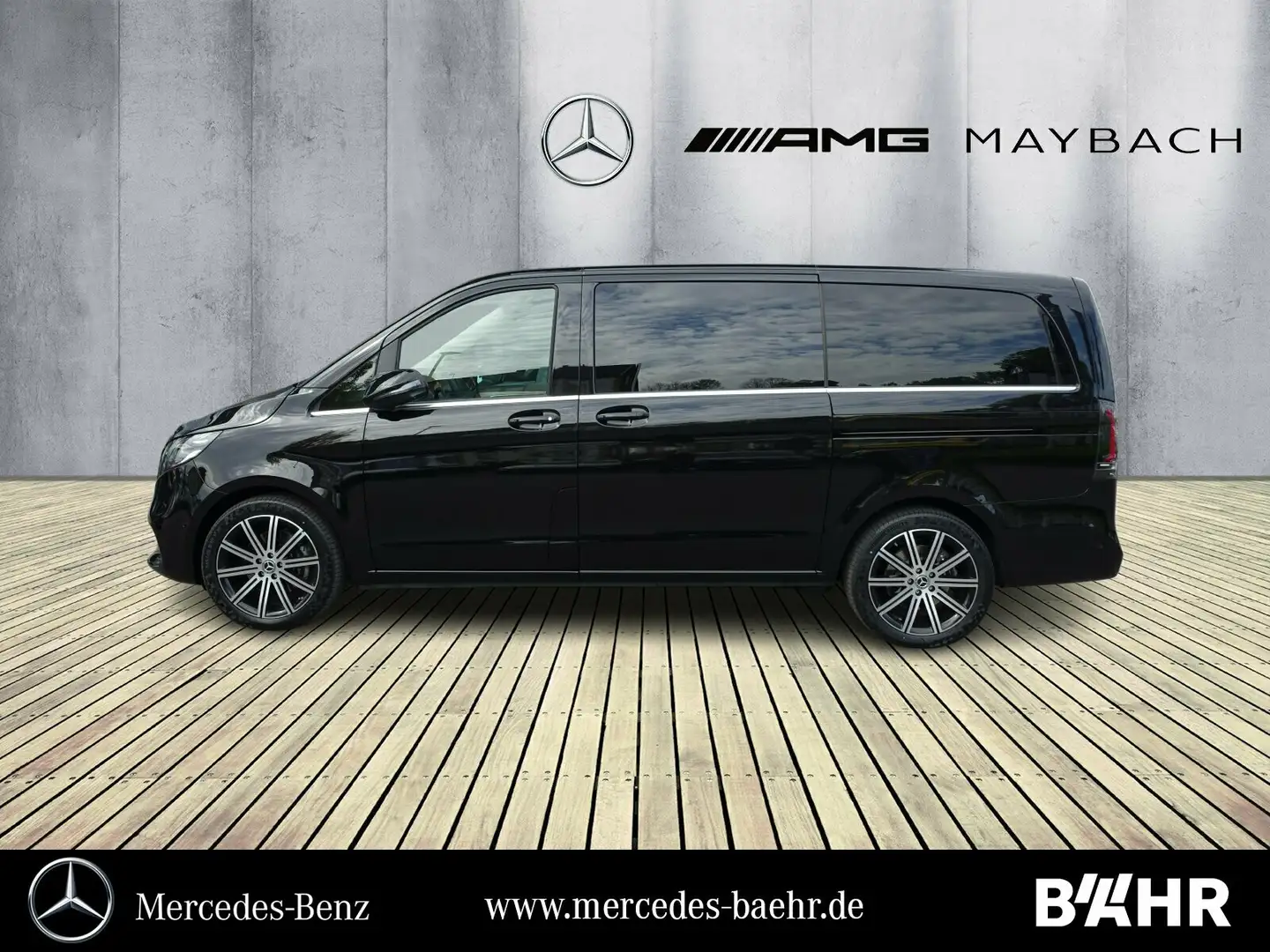Mercedes-Benz V 300 V 300 d Lang Avantgarde/MBUX/LED/Distronic/LMR19 Schwarz - 2