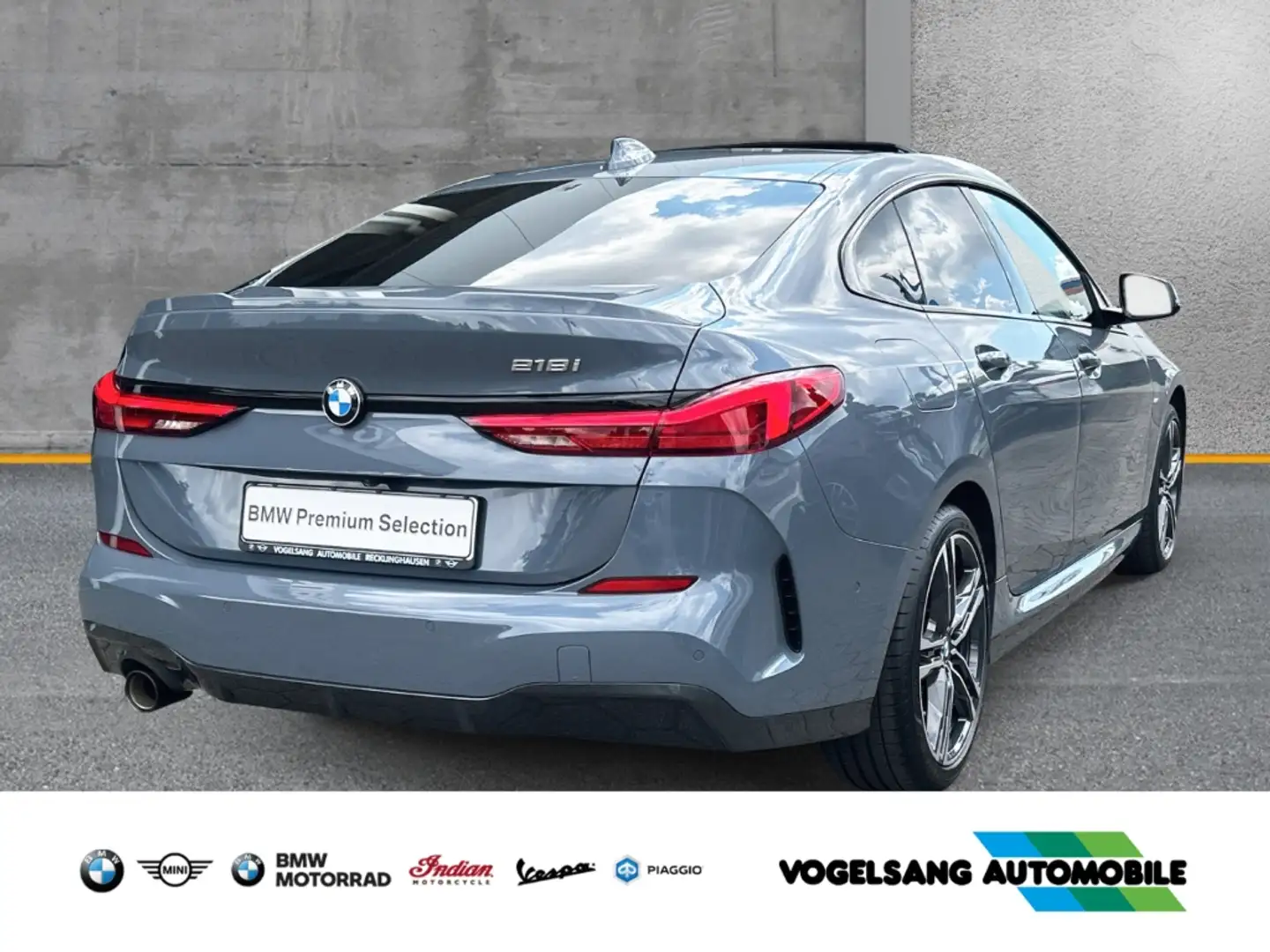 BMW 218 Gran Coupe M Sport,Panodach,Rückfahrk.,DAB,HIFI Gris - 2