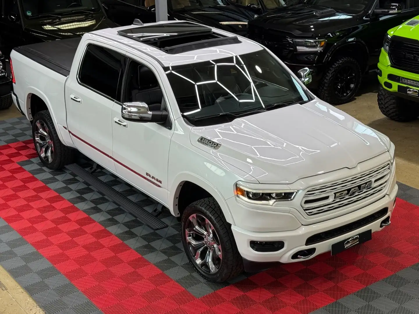 Dodge RAM 1500 5.7 HEMI Limited 4X4 LPG Panorama 360° Blanc - 1