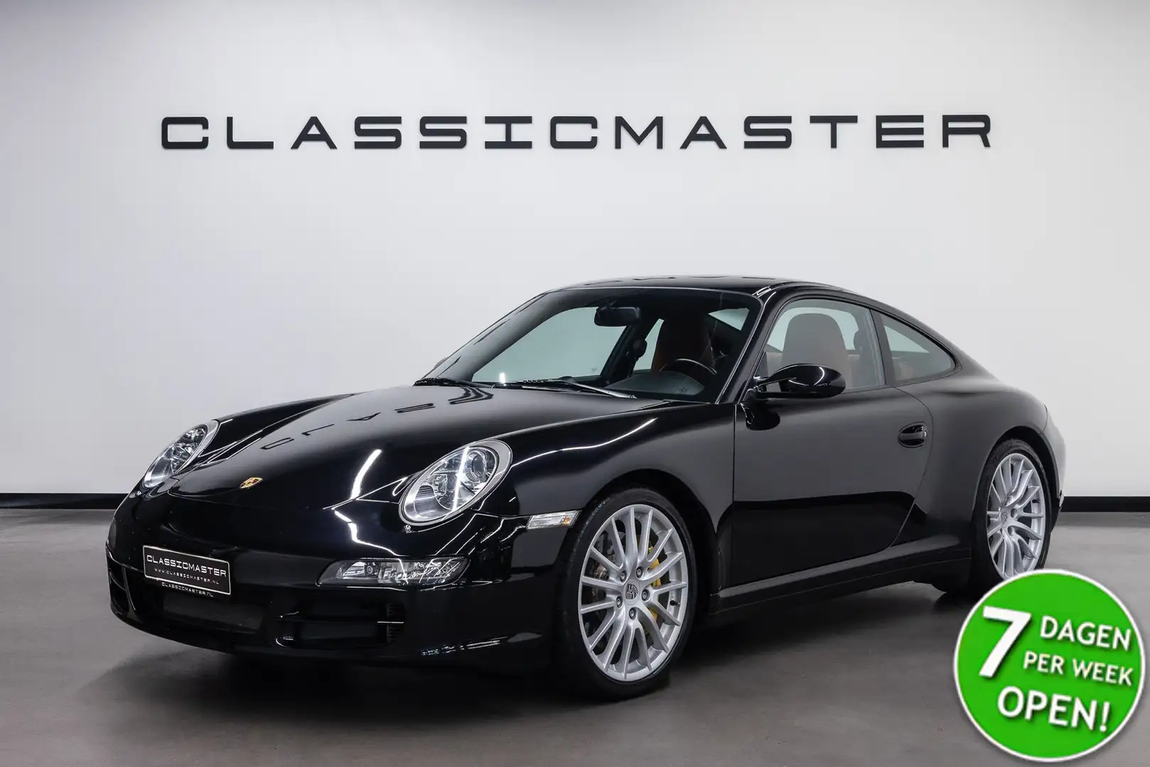 Porsche 997 3.8 Carrera 4S Btw auto, Fiscale waarde € 22.000,- Zwart - 1