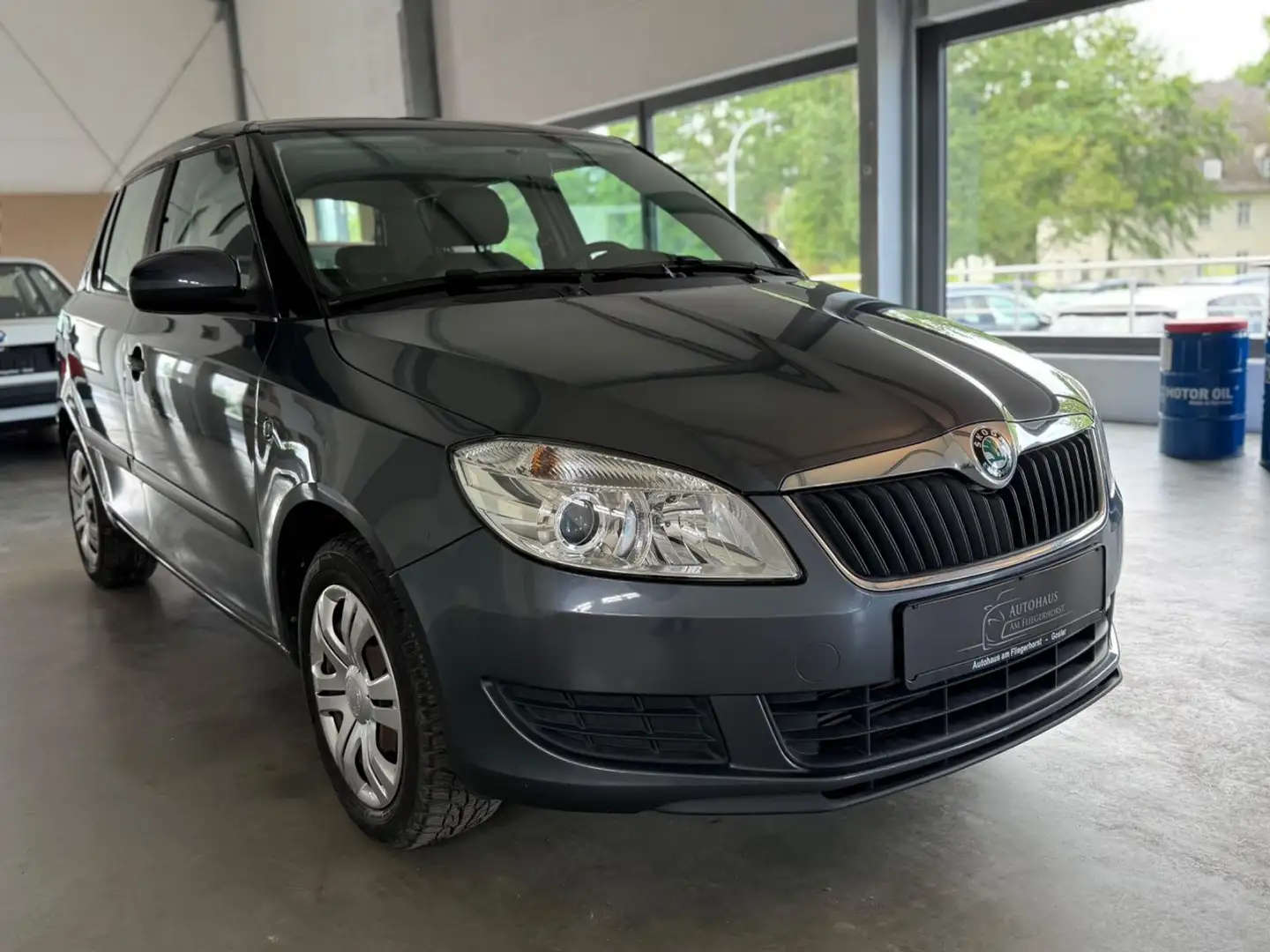 Skoda Fabia 1.6 TDI Ambiente SHZ/Temp/Klima Grau - 2