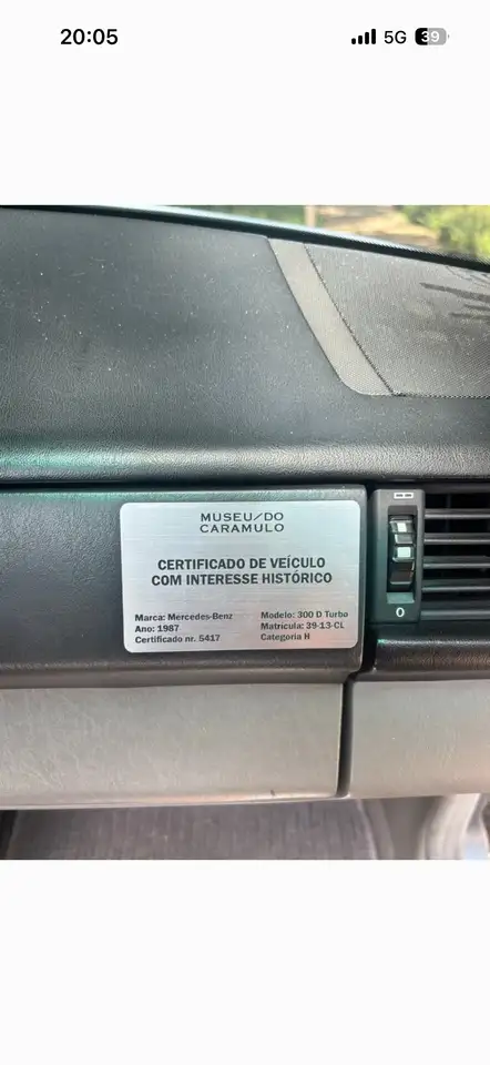 Mercedes-Benz 300 E300 Turbodiesel 1987, foto 9