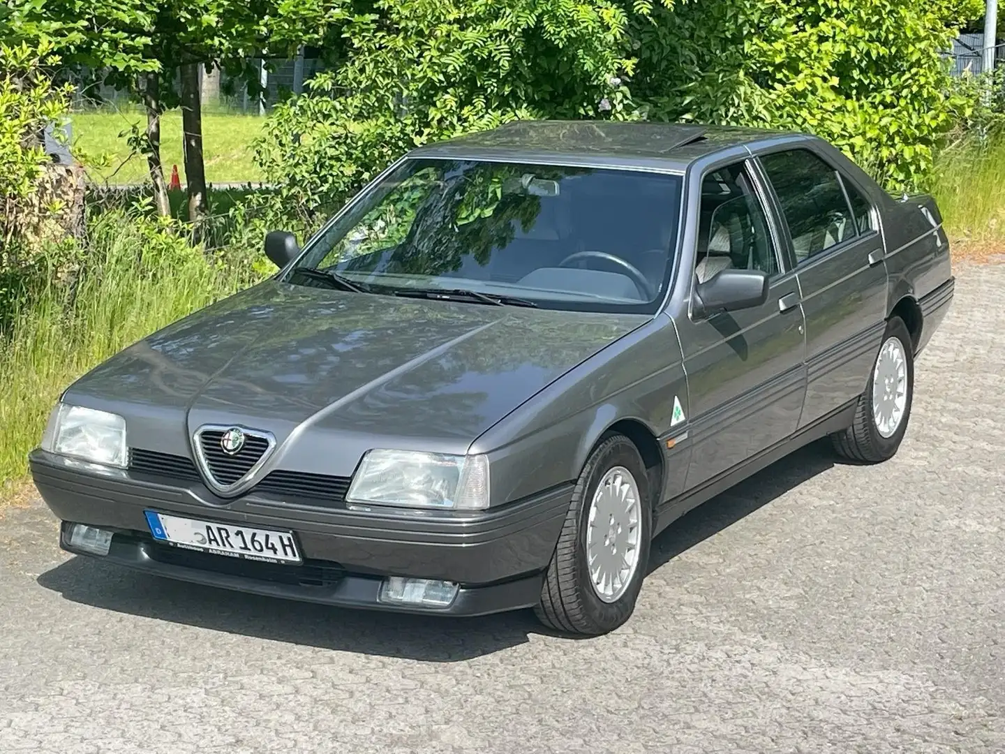 Alfa Romeo 164 2.0 Twin Spark orig. 96.800 km TOP Zustand Šedá - 1