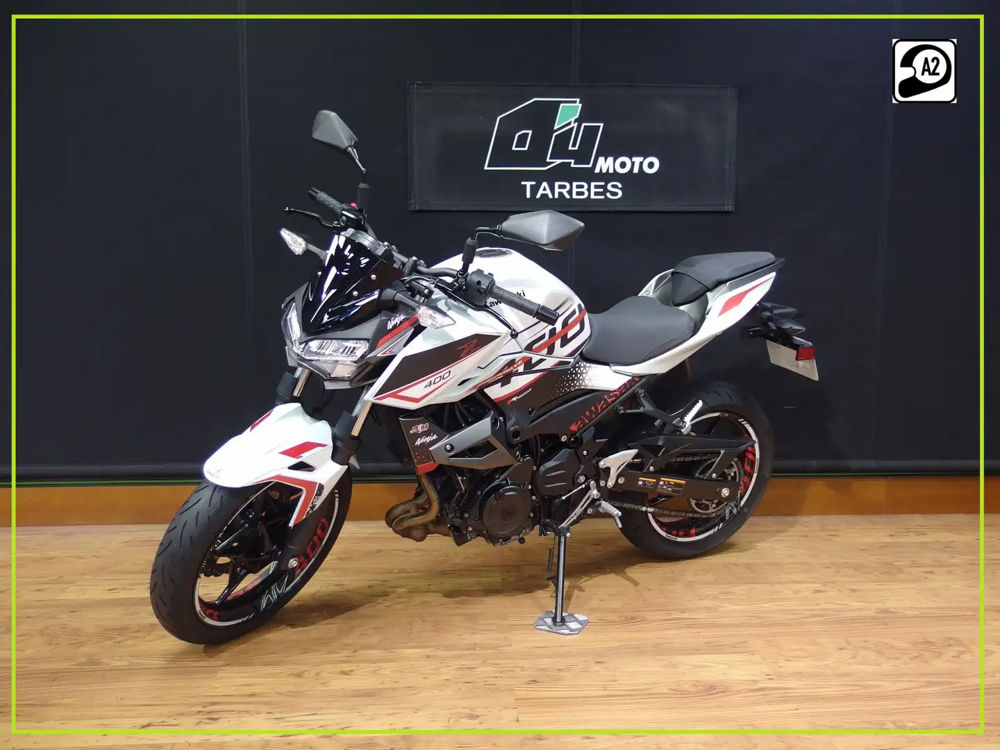 Kawasaki Z 400 Bianco - 2