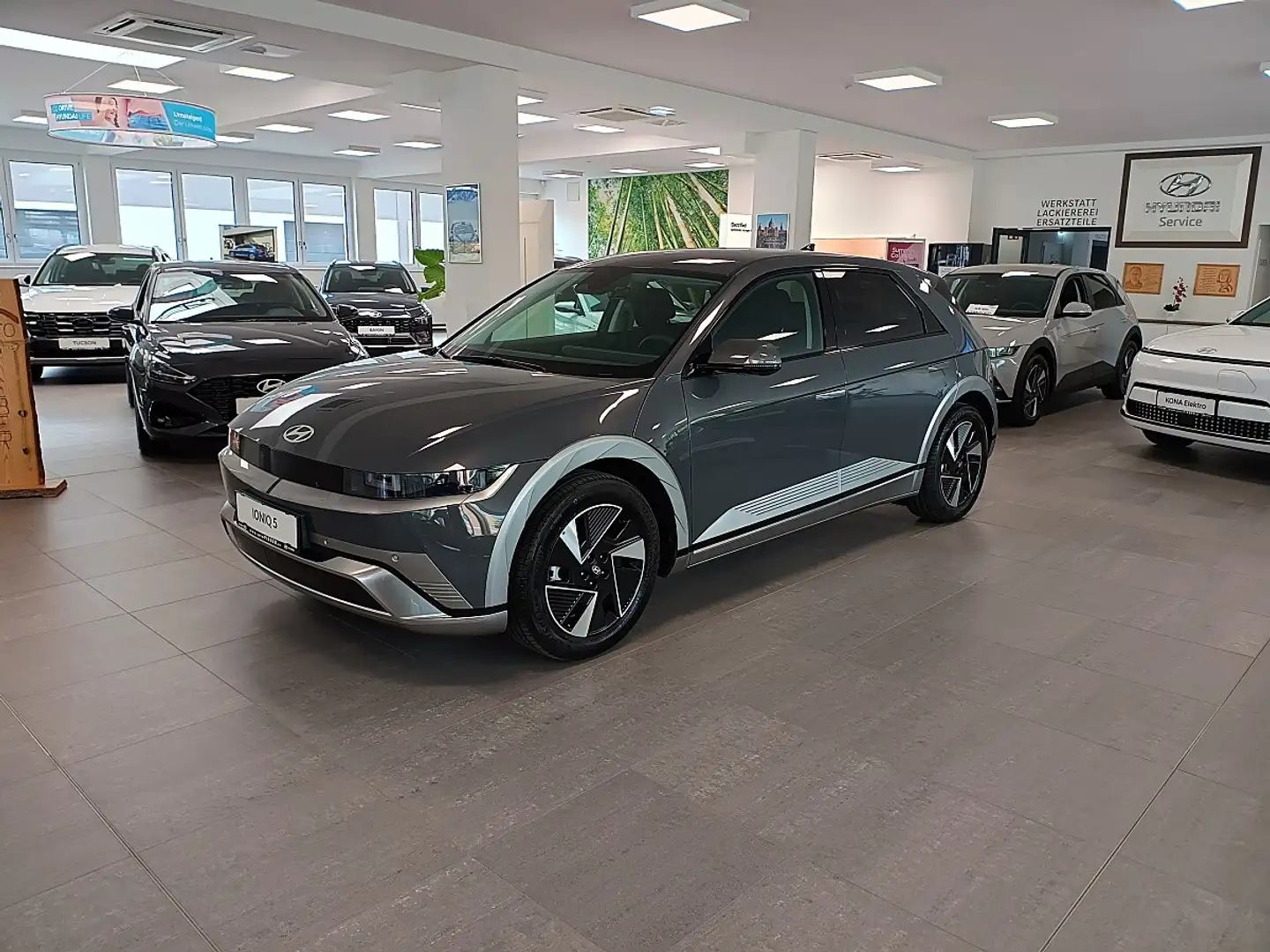 Hyundai IONIQ 5 Ioniq 5 84kWh GO! 4WD *Wärmepumpe*Matrix-LED*Navi* Grau - 2