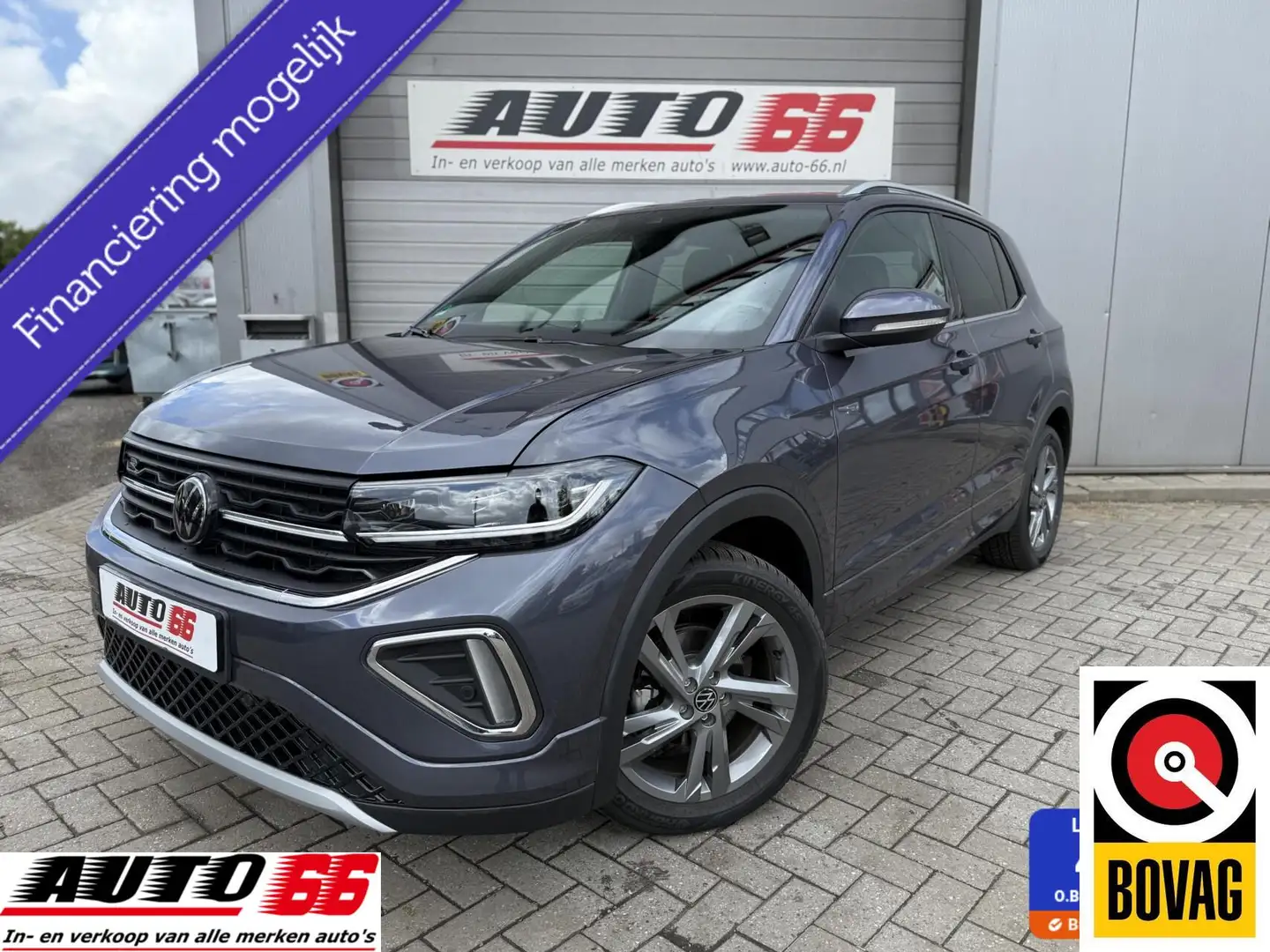 Volkswagen T-Cross 1.5 TSI R-Line Business 150pk Navi, Camera, Carpla Grijs - 1