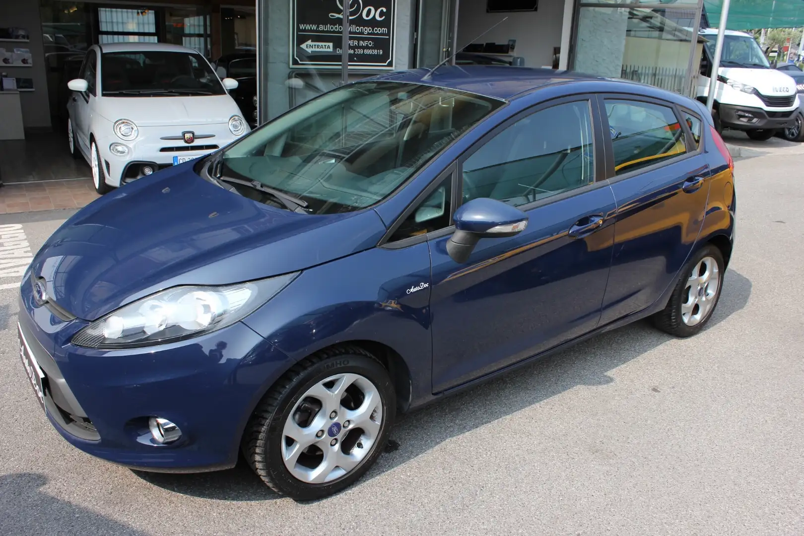 Ford Fiesta 1.4 TDCi 70CV 5 porte Titanium Blu/Azzurro - 1