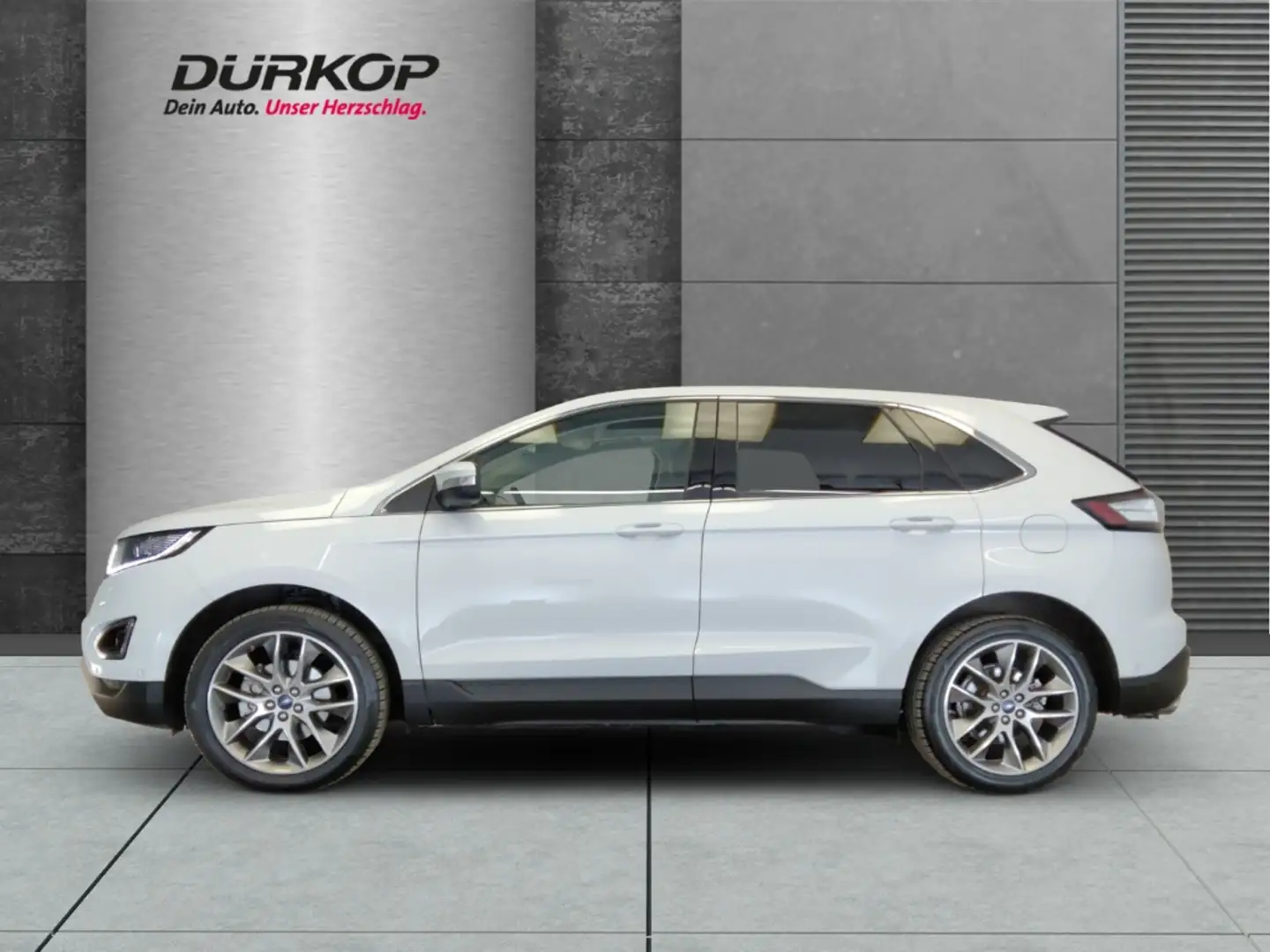 Ford Edge 2.0 TDCi Bi-Turbo 4x4 AT Titanium AHK Leder Panora Wit - 2