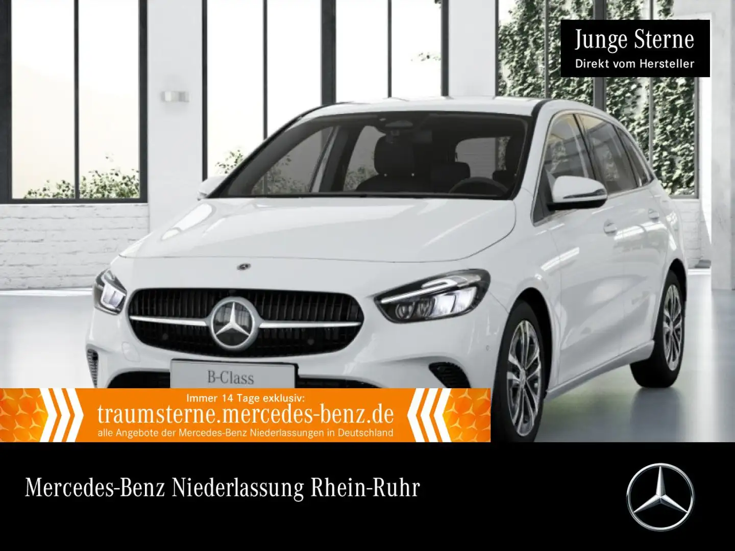 Mercedes-Benz B 200 PROGRESSIVE+AHK+LED+KAMERA+TOTW+7G Blanc - 1