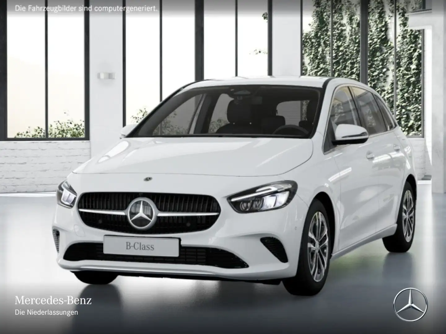 Mercedes-Benz B 200 PROGRESSIVE+AHK+LED+KAMERA+TOTW+7G Blanc - 2