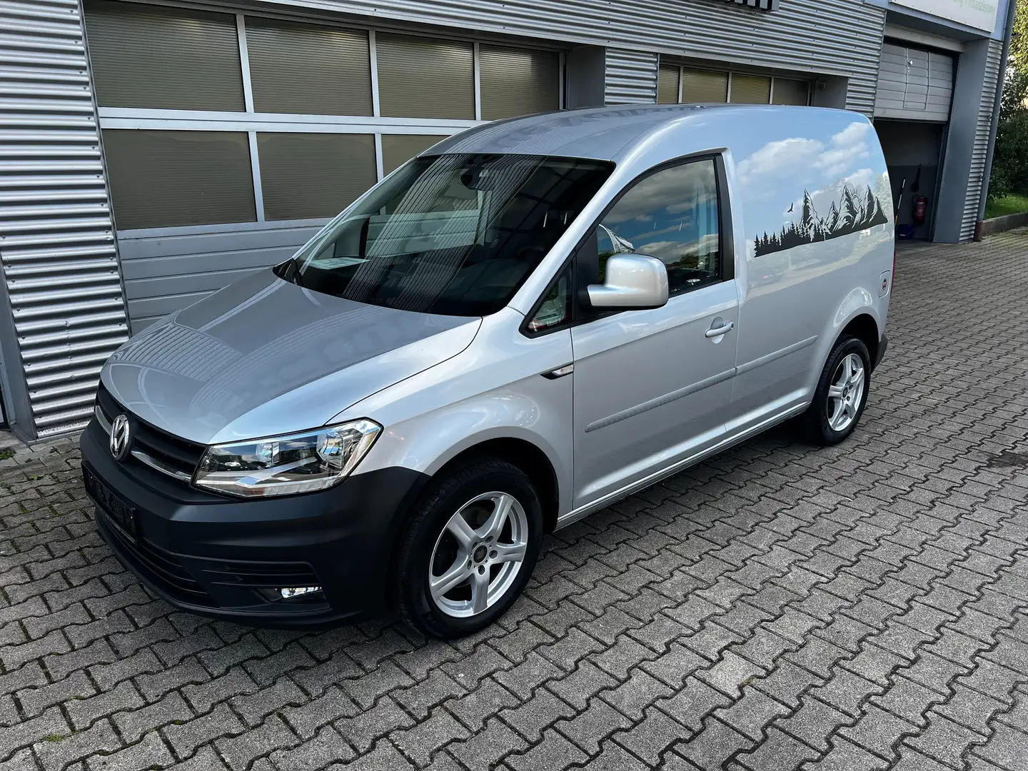 Volkswagen Caddy Kasten Trendline DSG BMT Standheizung Parksensoren Argent - 2
