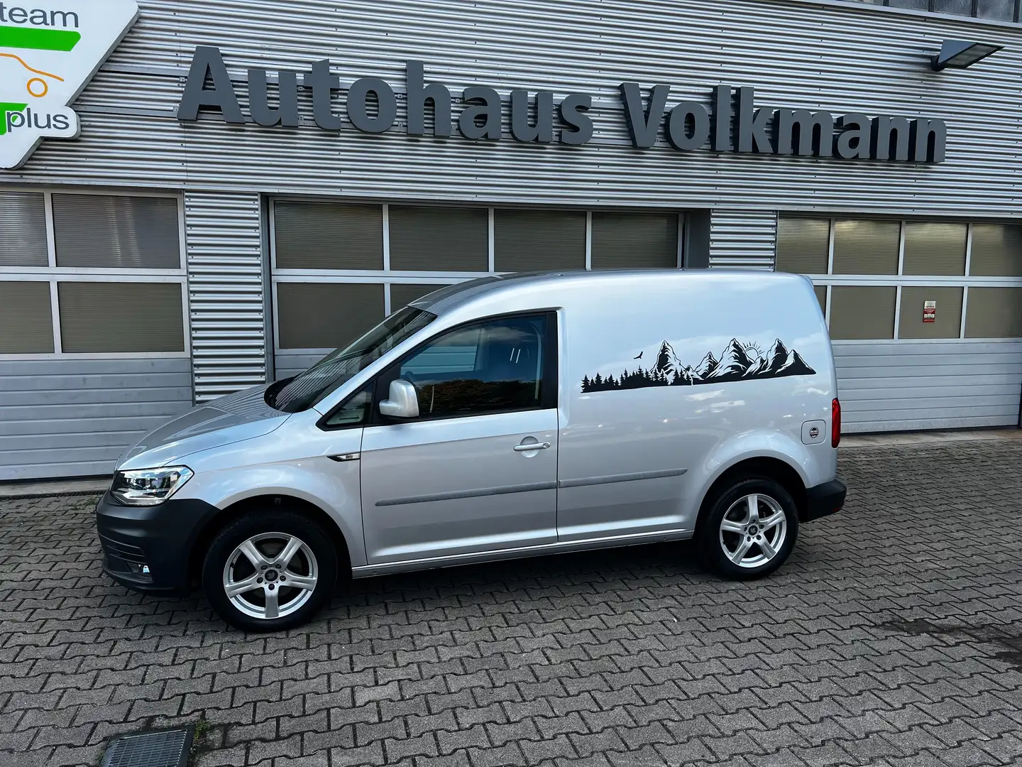 Volkswagen Caddy Kasten Trendline DSG BMT Standheizung Parksensoren Argent - 1