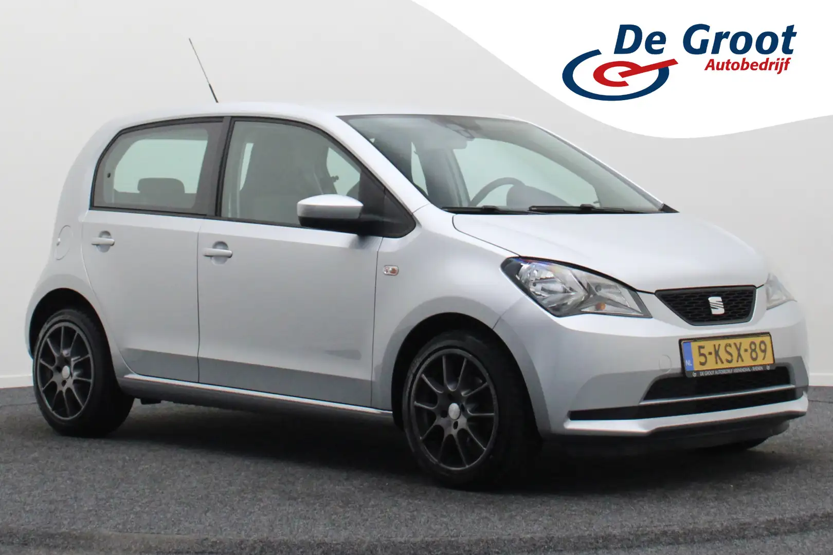 SEAT Mii 1.0 Style 5-Deurs, Airco, Noodremsysteem, Cruise, Gris - 1