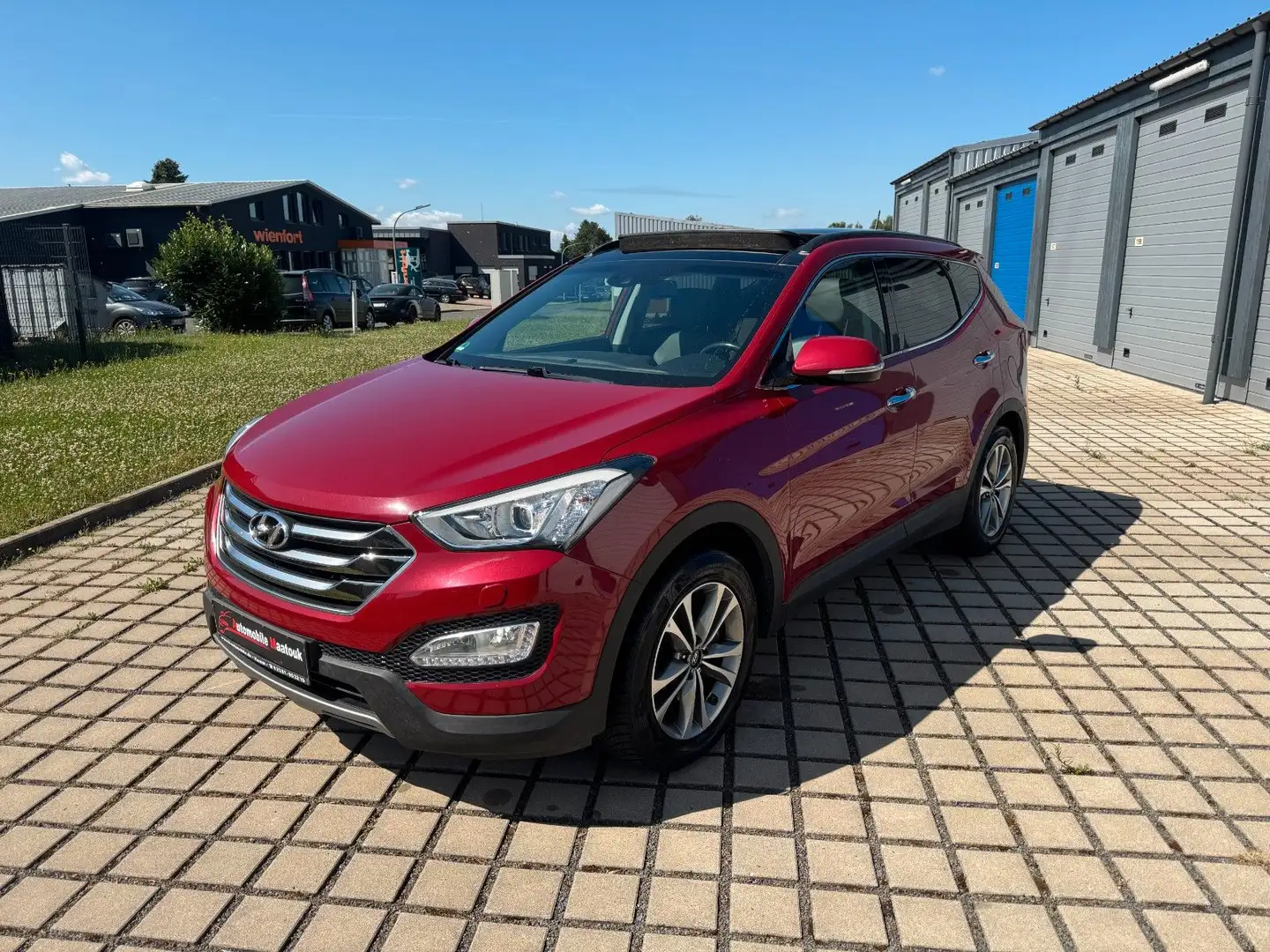 Hyundai SANTA FE Style 2WD *PANORAMA*R-KAMERA* Rot - 1