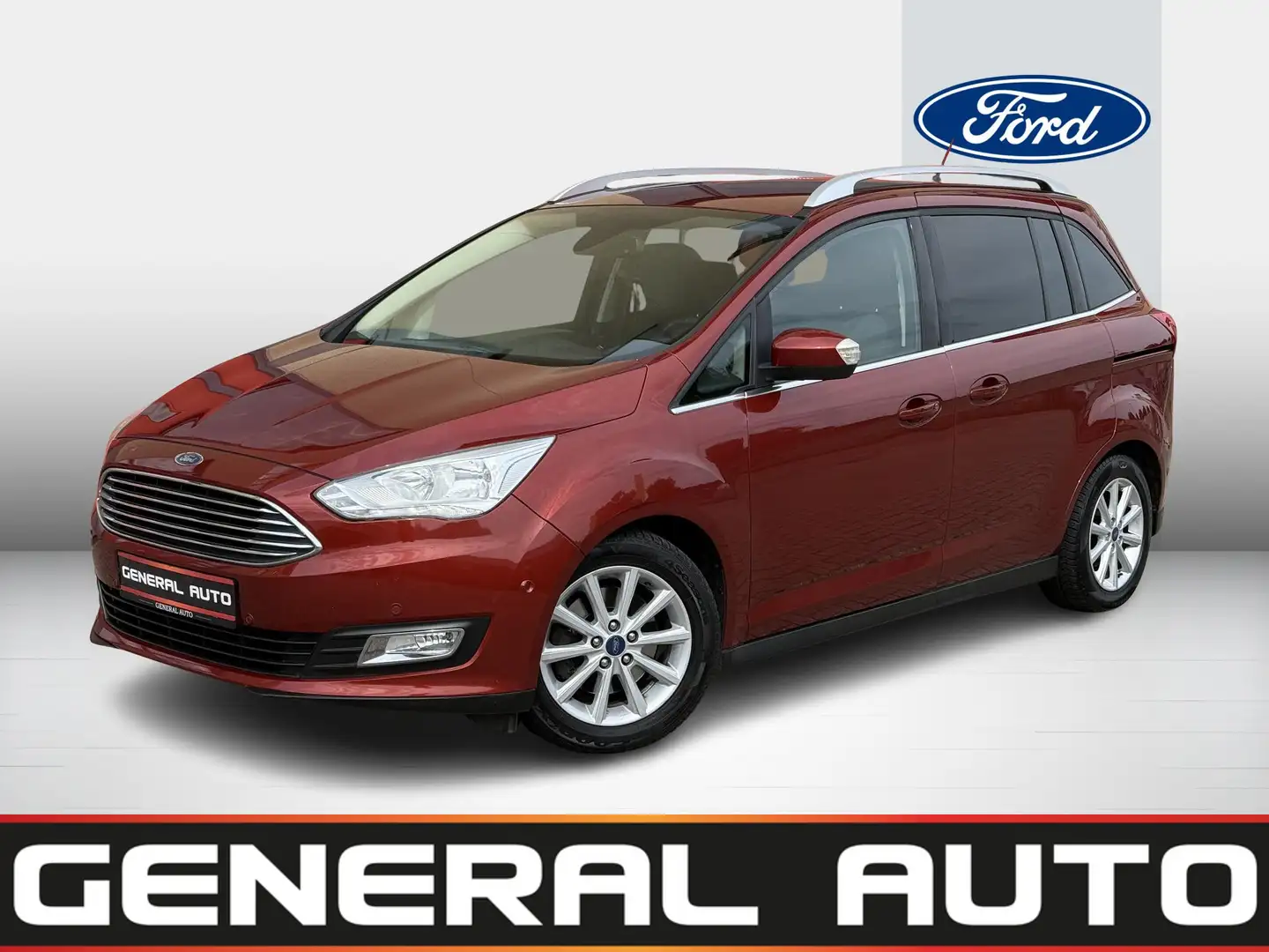 Ford Grand C-Max 1.0 Titanium, Navi, Trekhaak, Distributieriem new narančasta - 1