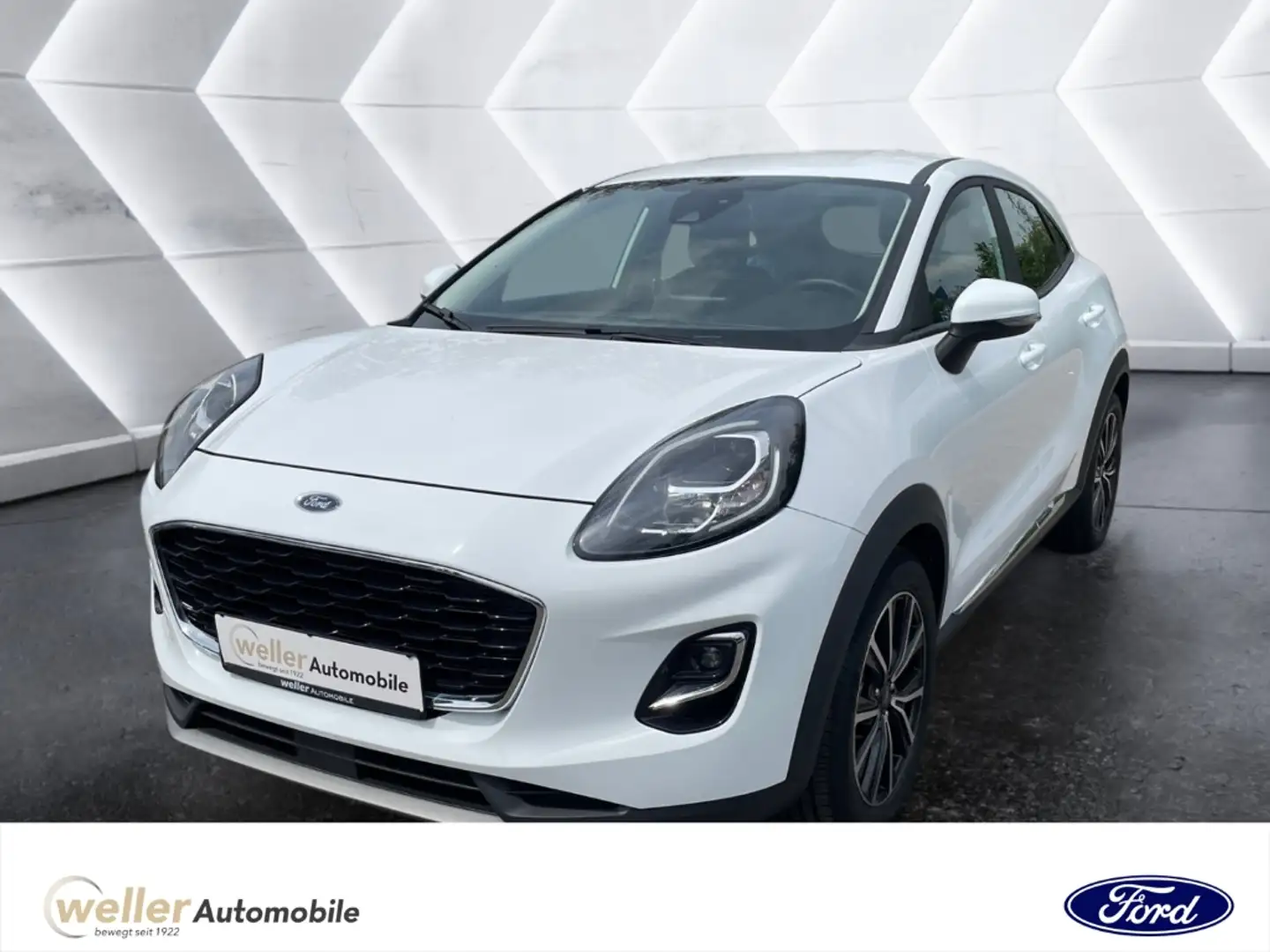 Ford Puma 1.0 EcoBoost Mild-Hybrid ''Titanium'' Navi Sitzhei Weiß - 1