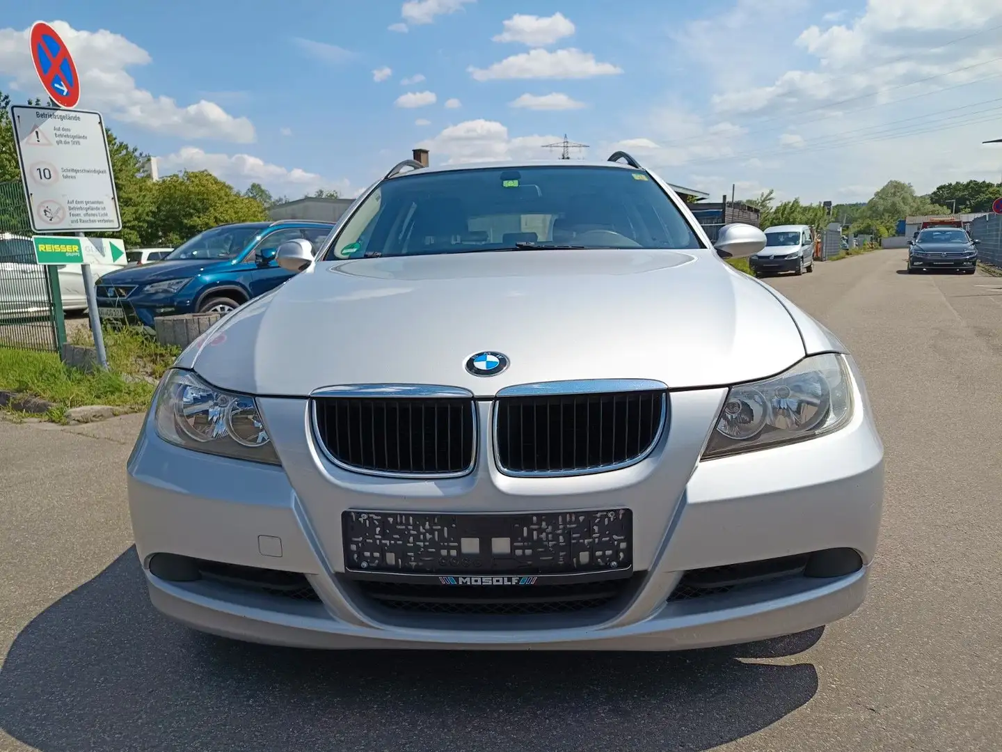 BMW 320 Baureihe 3 Touring 320i Silber - 2