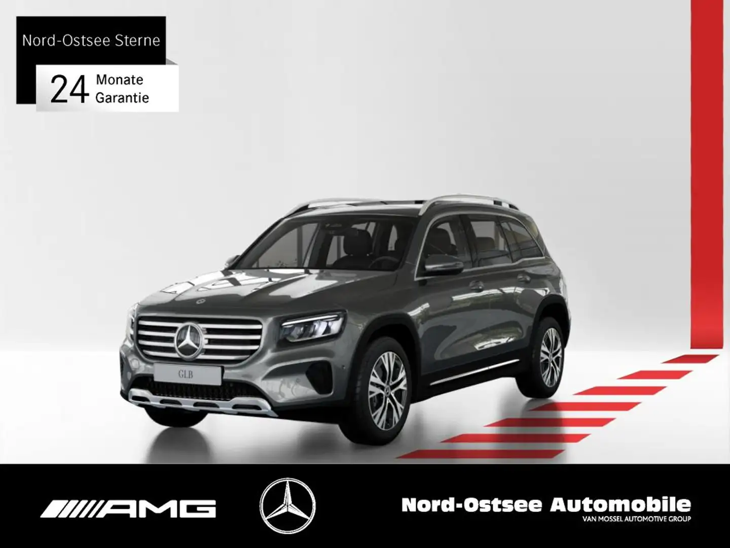 Mercedes-Benz GLB 200 PROGRESSIVE AHK PANO KAMERA Сірий - 1