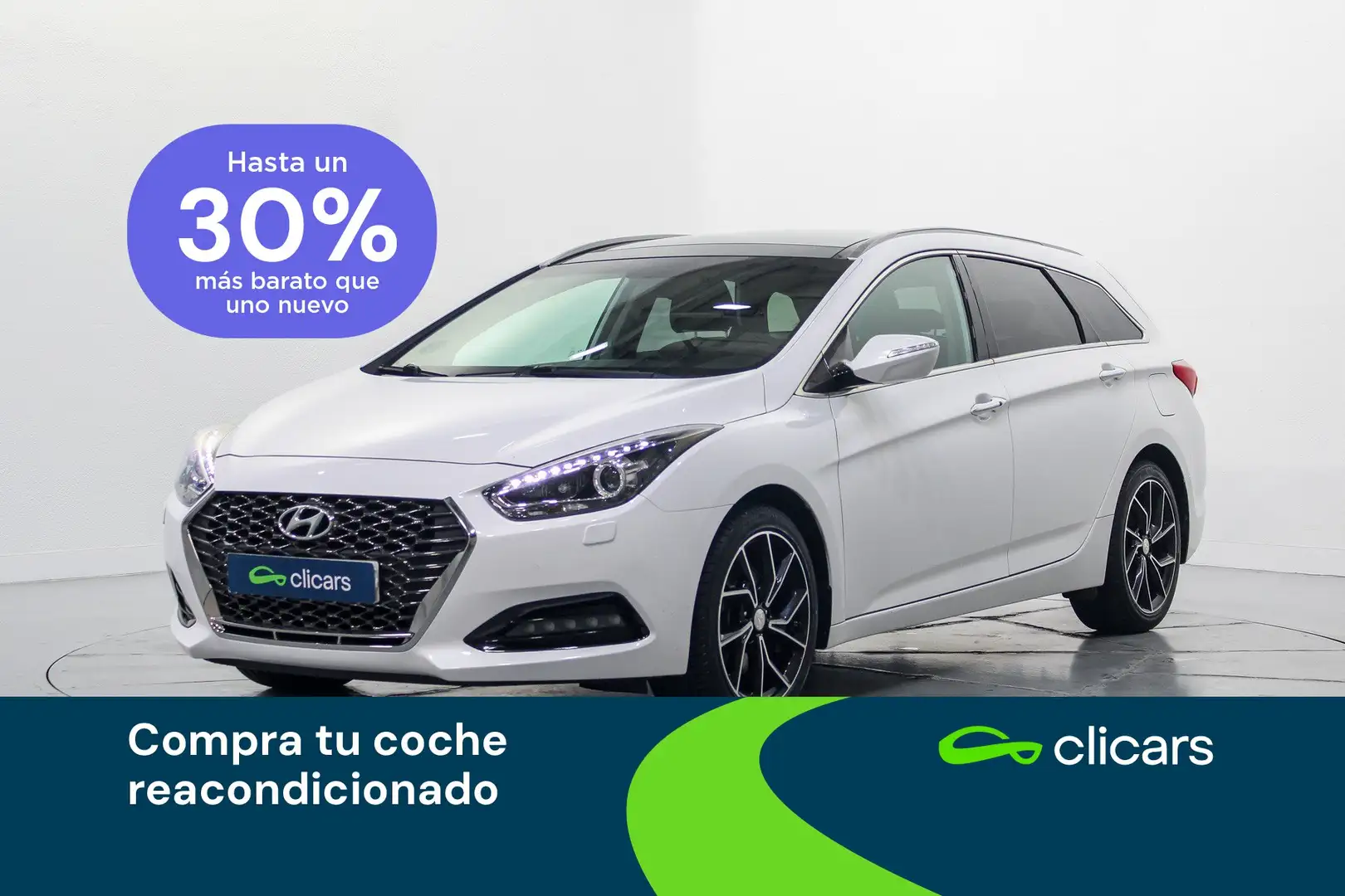 Hyundai i40 CW 1.6CRDI Tecno 115 Blanco - 1