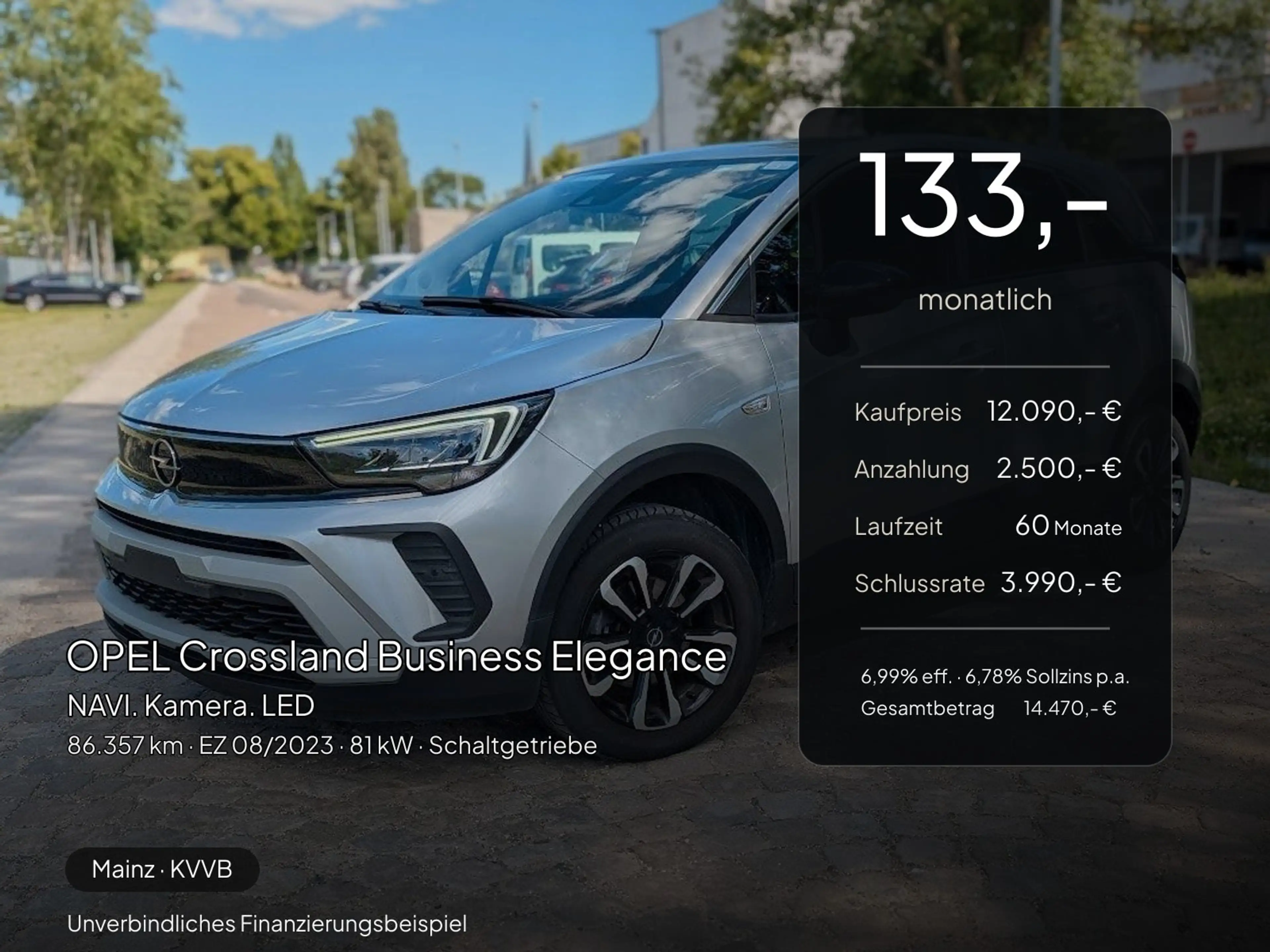 Opel Crossland X Crossland Business Elegance NAVI. Kamera. LED — photo 2