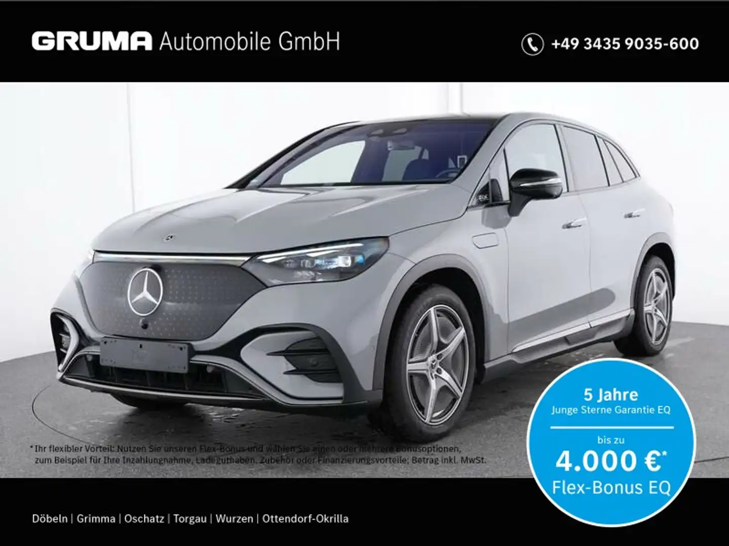 Mercedes-Benz EQE 300 EQE 300 SUV +AMGPremiumPlus+AHK+Night+Burmester+ Szürke - 1