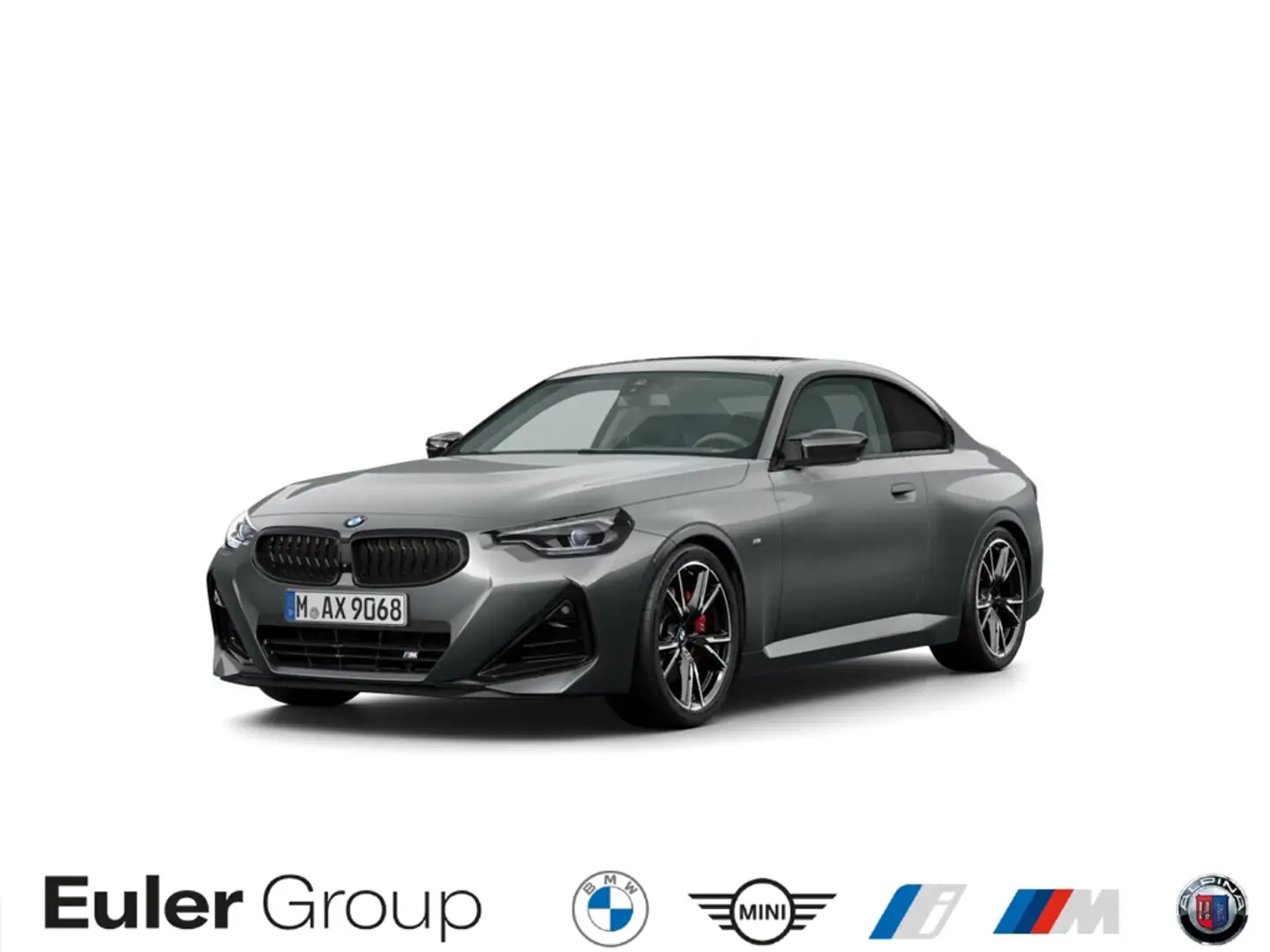 BMW 240 xDrive Coupe M SportPro M-Technik 19'' eGSD ACC H/ Grau - 1
