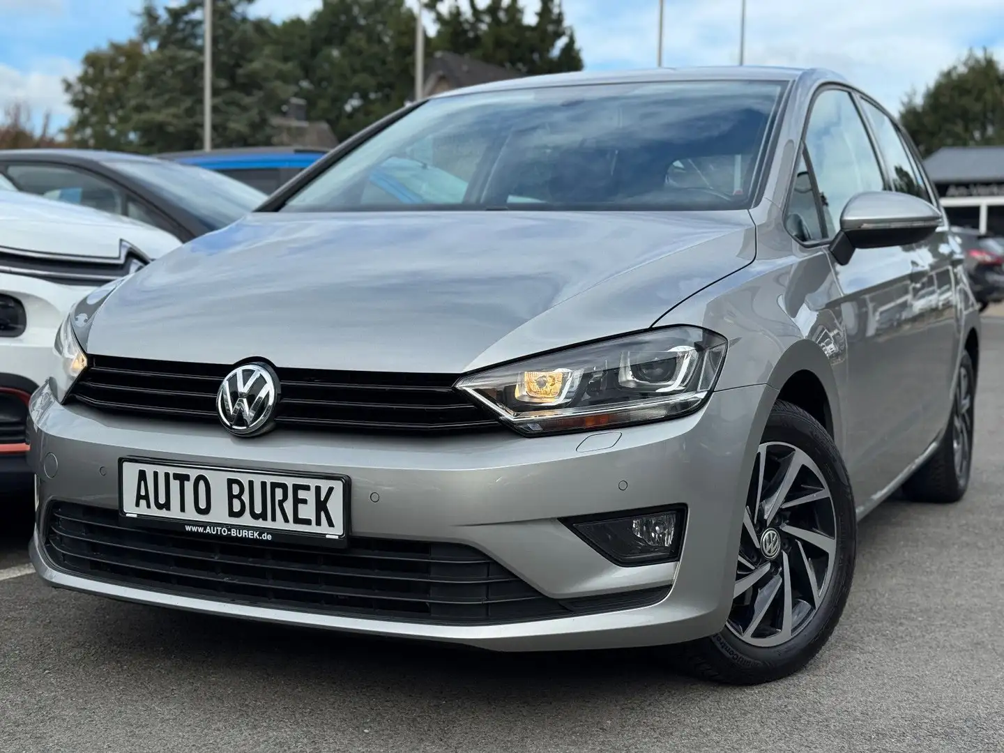 Volkswagen Golf Sportsvan Xenon AHK Stdhzg Shz Klima PDC 16 Argent - 1