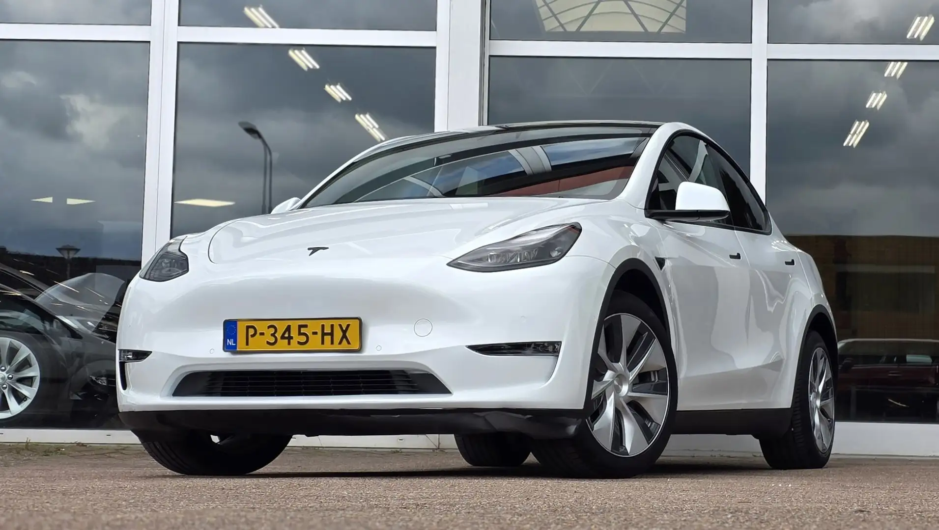 Tesla Model Y Long Range AWD 75 kWh Premium interieur/Connectivi Blanco - 1